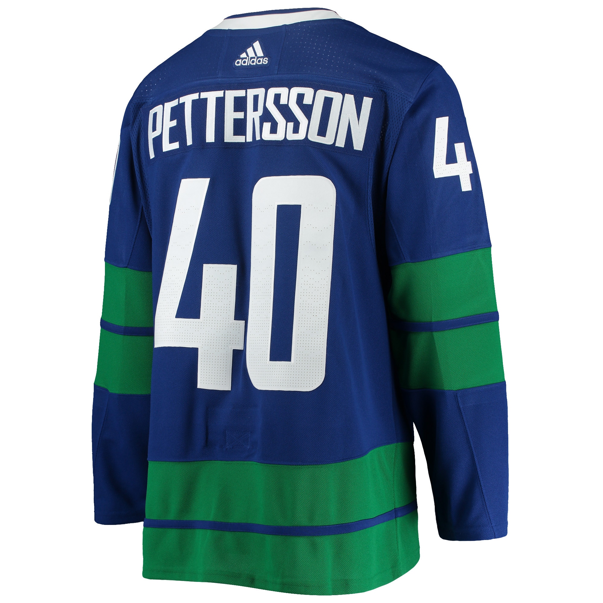 Elias Pettersson Vancouver Canucks adidas 2020\/21 Authentic Alternate Player Jersey - Blue