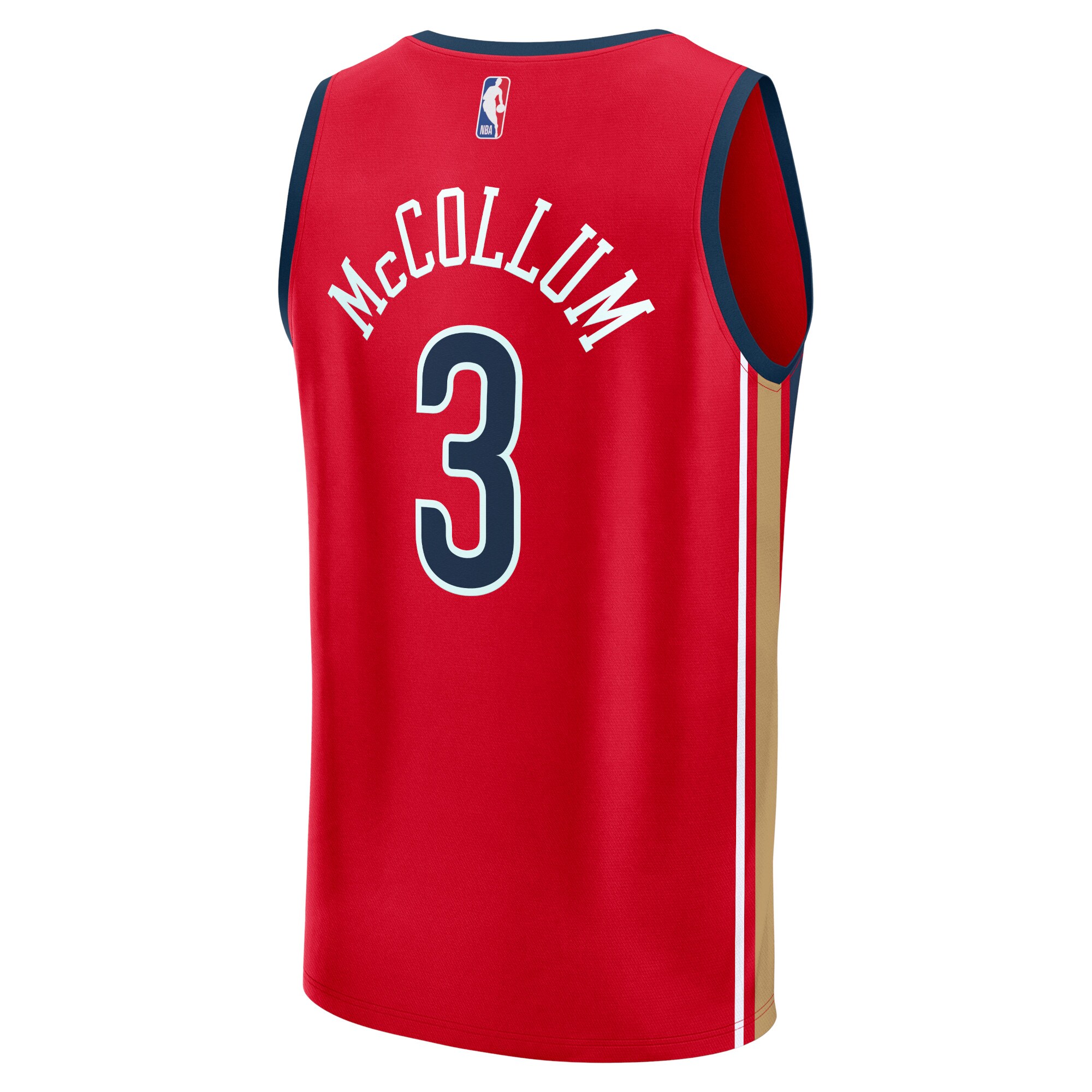 CJ McCollum New Orleans Pelicans Fanatics Fast Break Replica Jersey - Statement Edition - Red