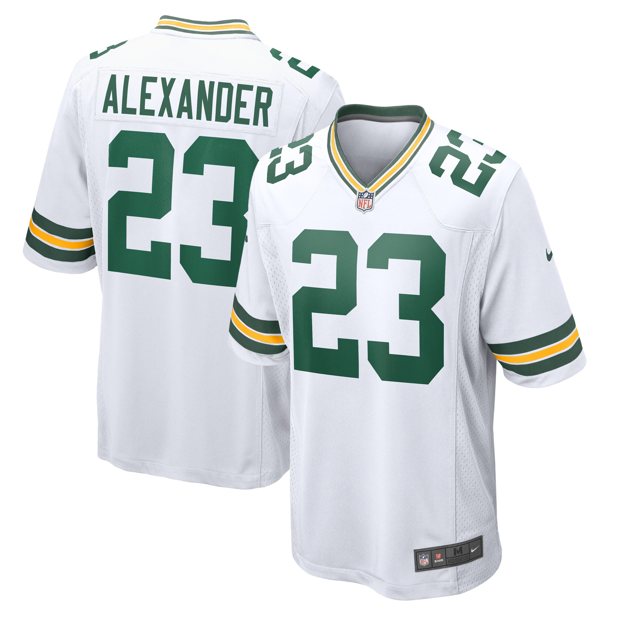 Jaire Alexander Green Bay Packers  Game Player Jersey - White