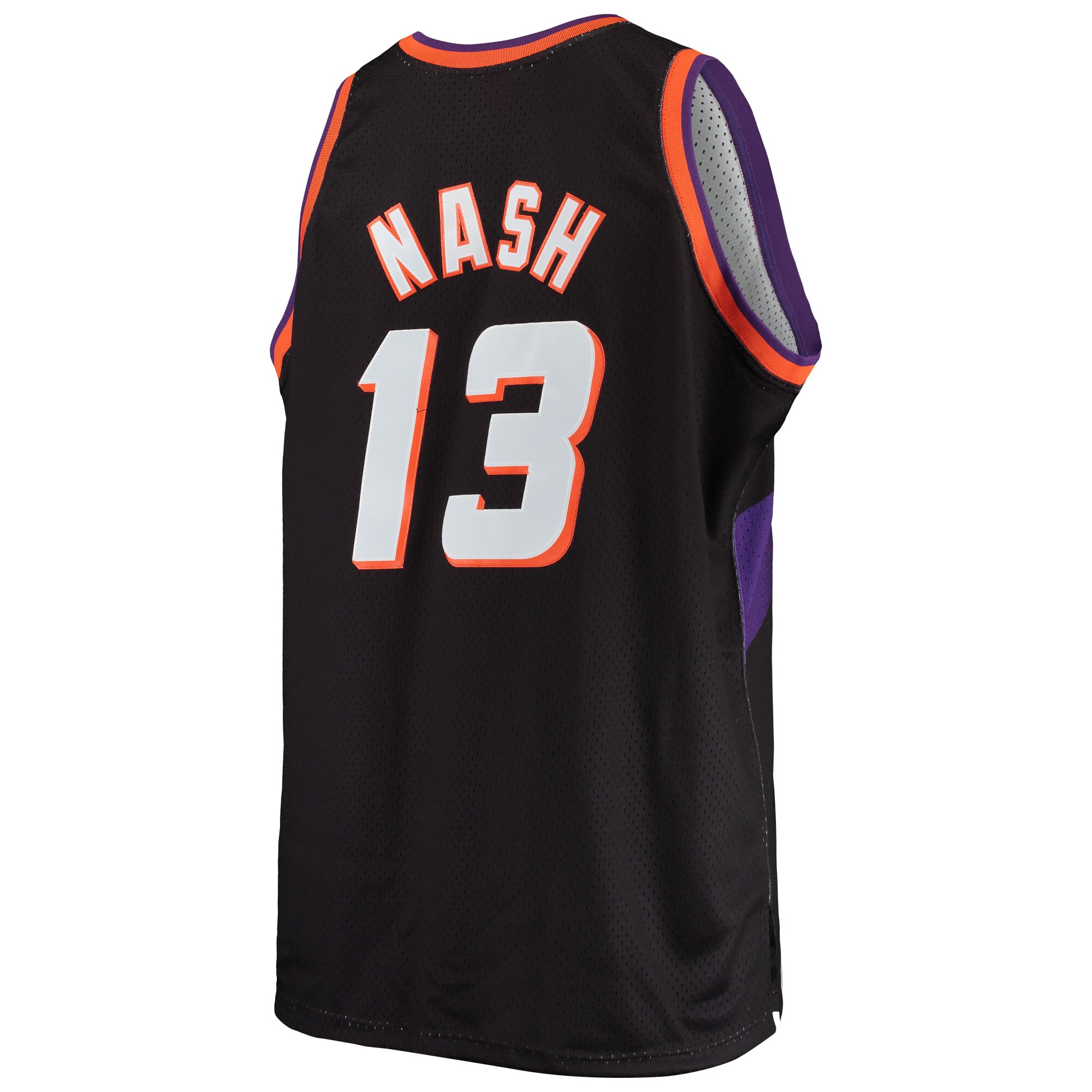 Steve Nash Phoenix Suns Mitchell & Ness 1996\/97 Big & Tall Hardwood Classics Swingman Jersey - Black