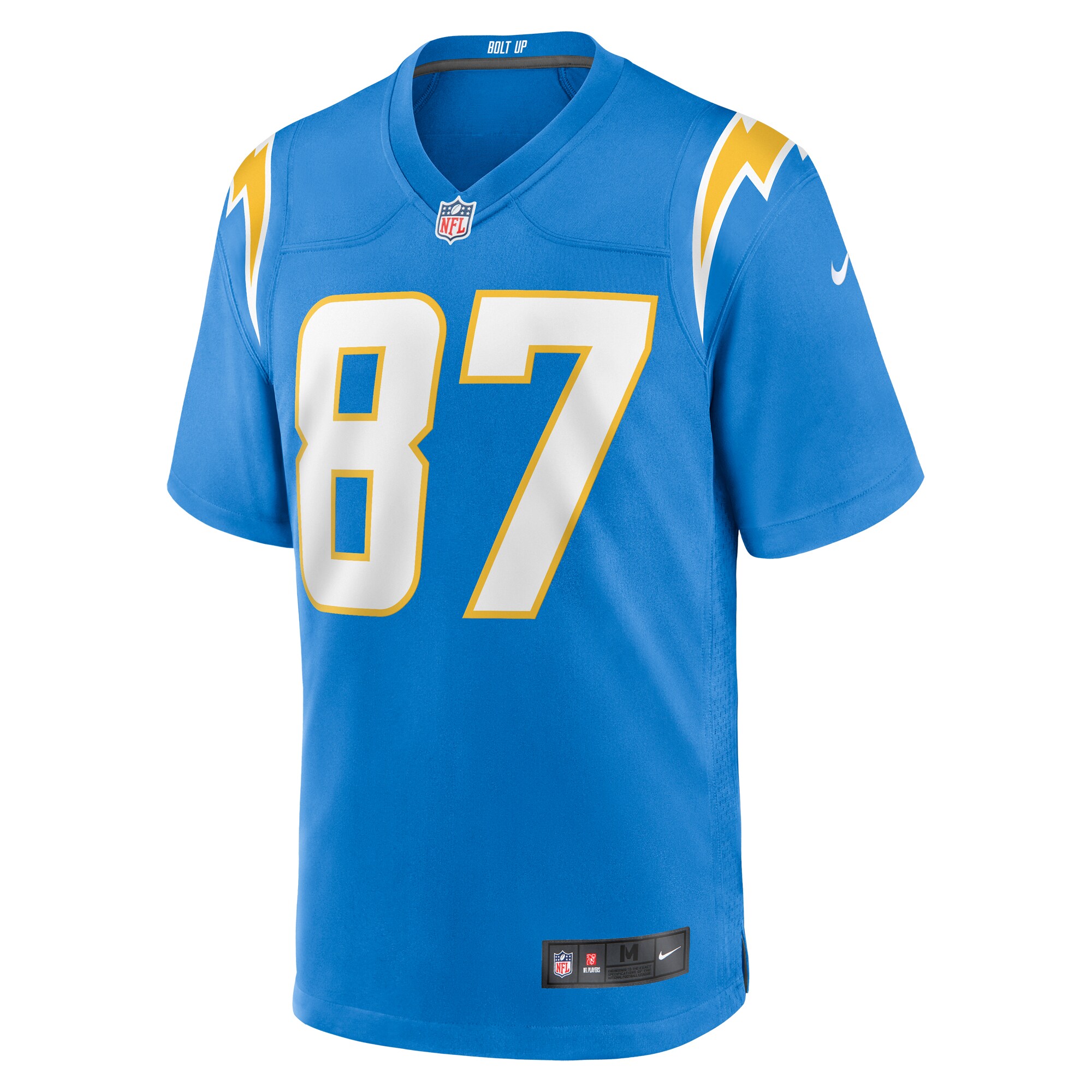 Simi Fehoko Los Angeles Chargers   Game Jersey -  Powder Blue