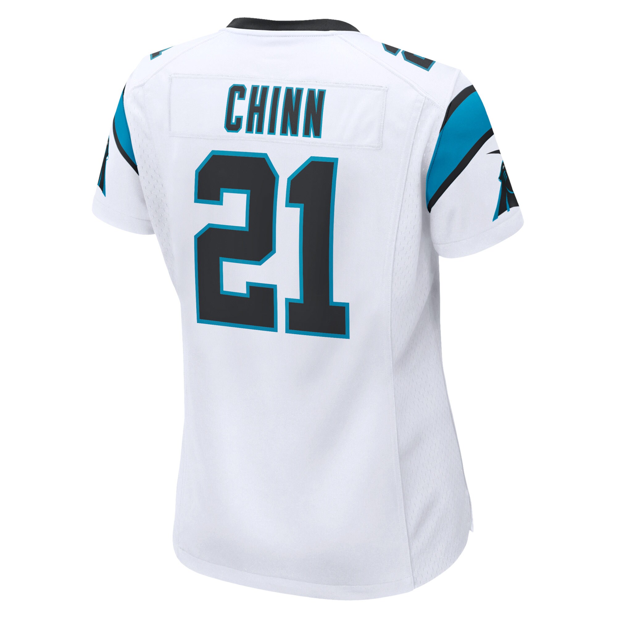 Jeremy Chinn Carolina Panthers  Women's Game Jersey - White