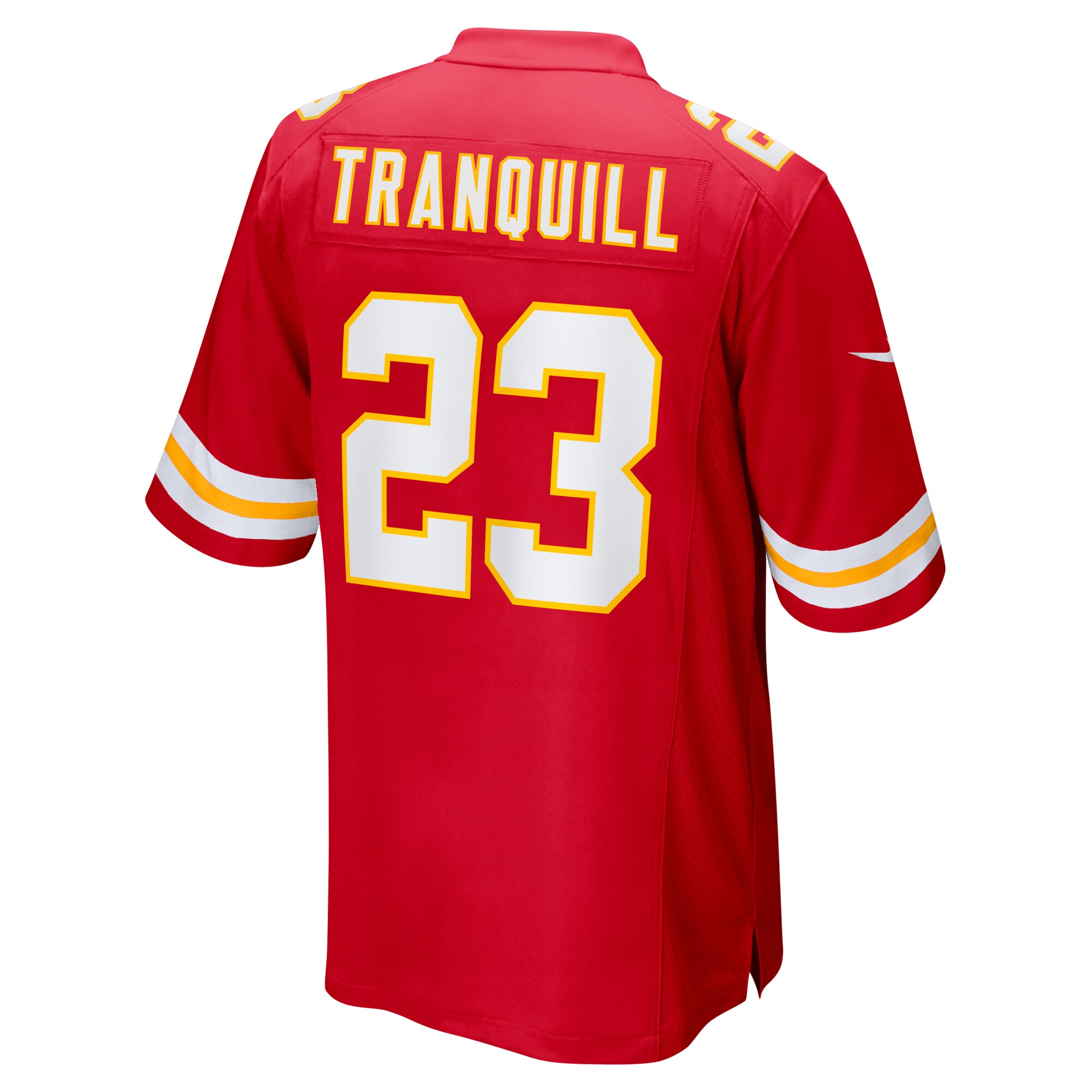 Drue Tranquill Kansas City Chiefs  Game Player Jersey - Red