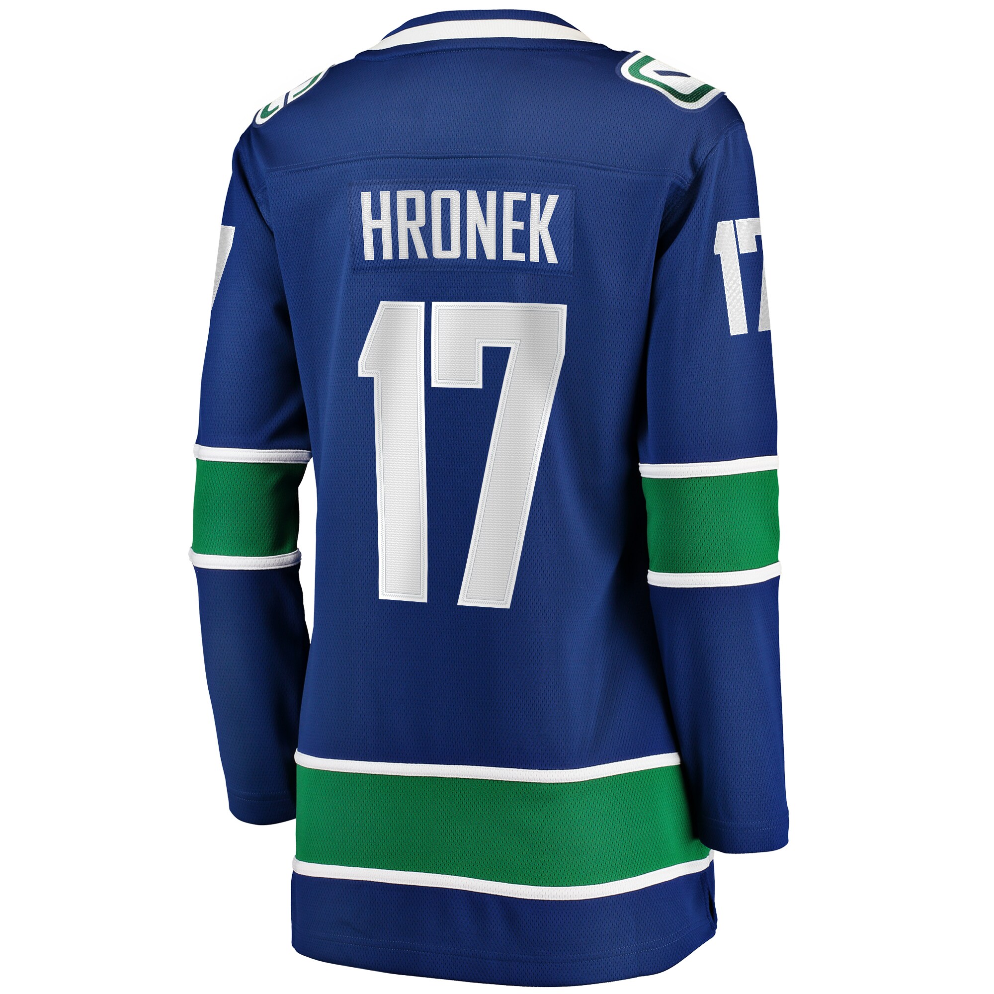 Filip Hronek Vancouver Canucks Women's Fanatics Home Breakaway Jersey - Blue
