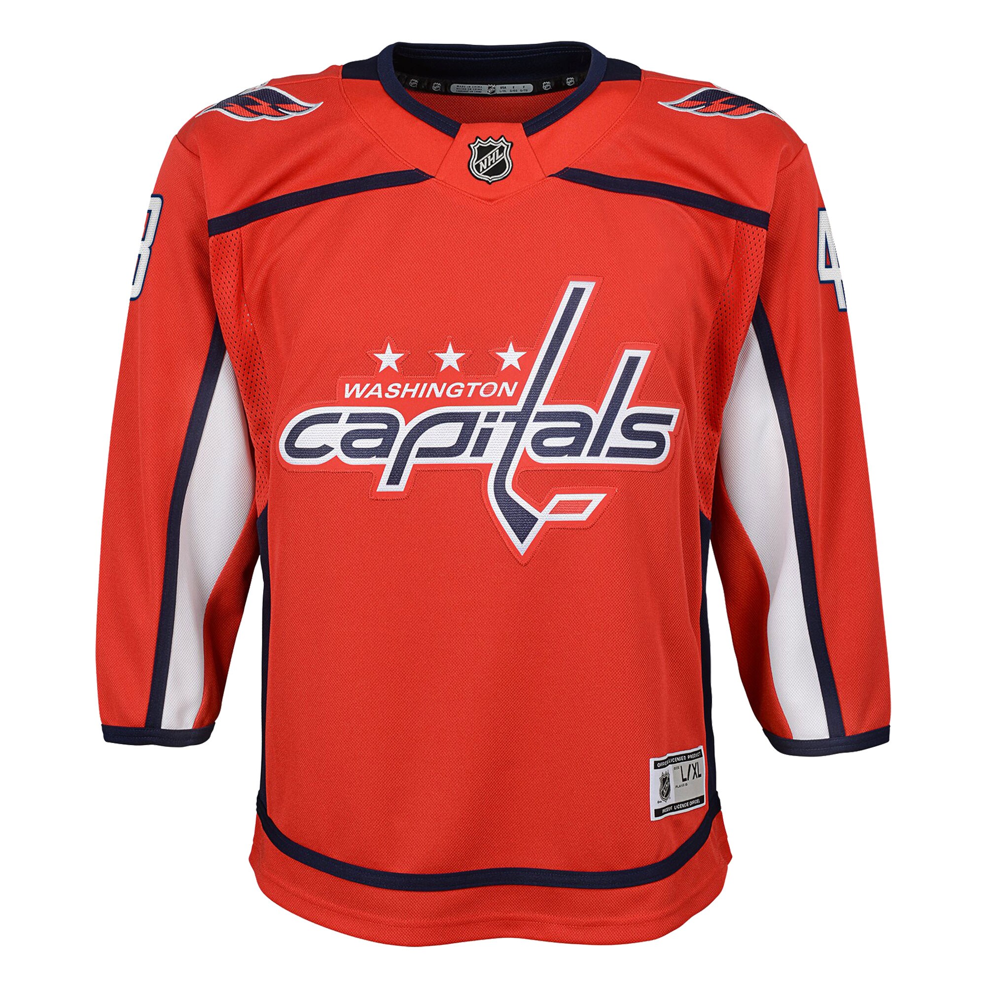 Tom Wilson Washington Capitals Youth 2022\/23 Premier Player Jersey - Red
