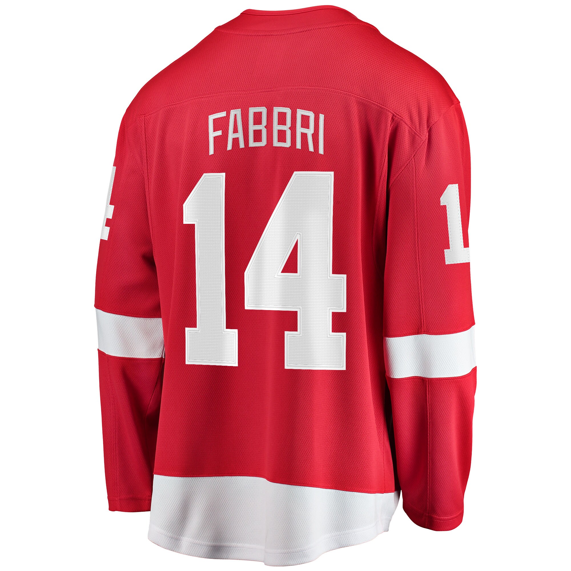 Robby Fabbri Detroit Red Wings Fanatics Home Breakaway Player Jersey - Red