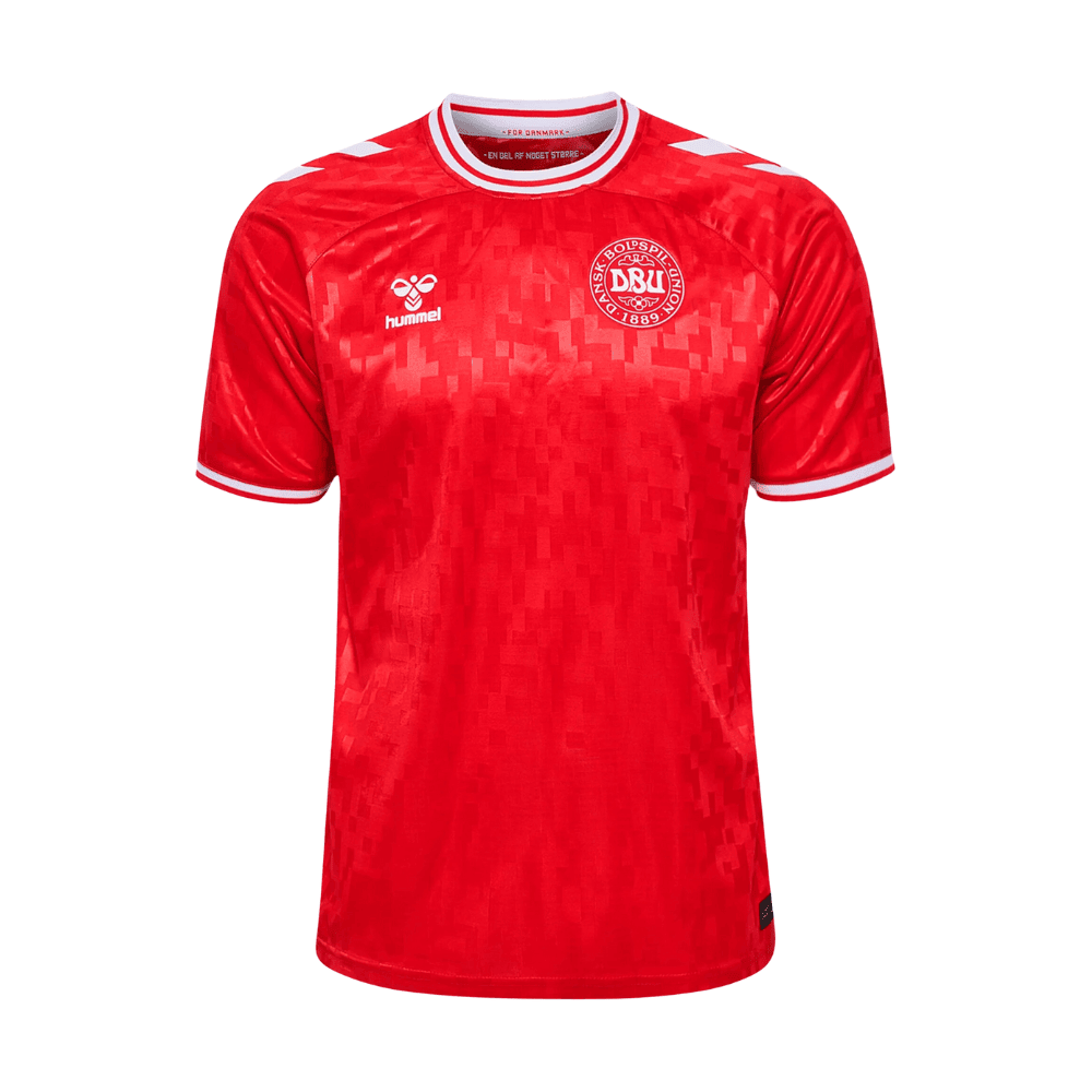 Denmark National Team 2024 Home Stadium Men Jersey - Red