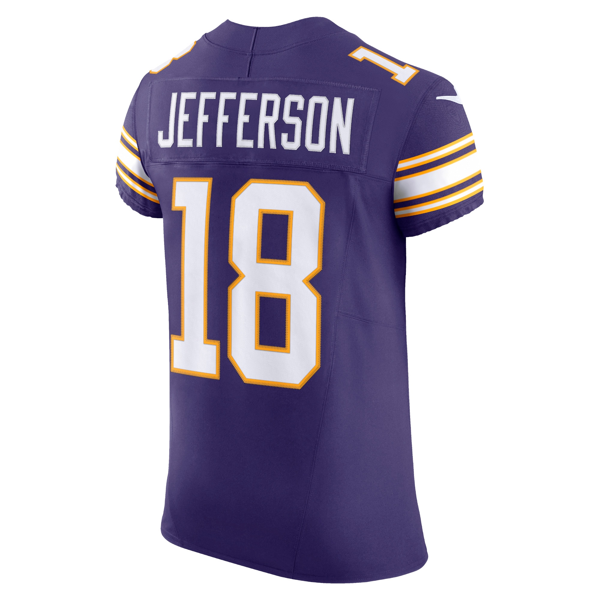 Justin Jefferson Minnesota Vikings  Alternate Vapor F.U.S.E. Elite Jersey - Purple
