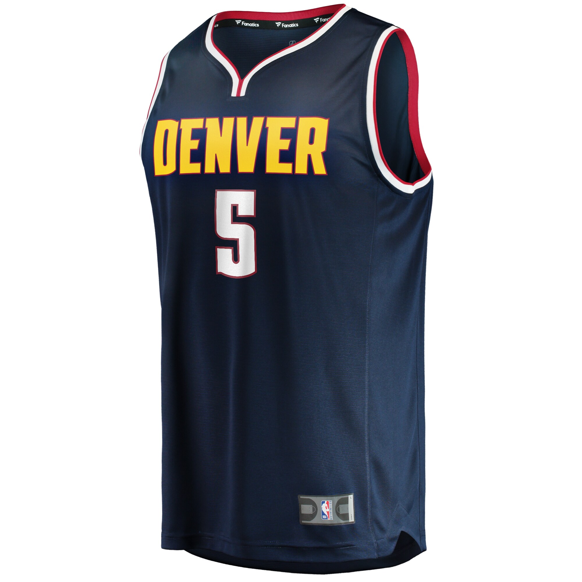 Kentavious Caldwell-Pope Denver Nuggets Fanatics Fast Break Replica Jersey - Icon Edition - Navy