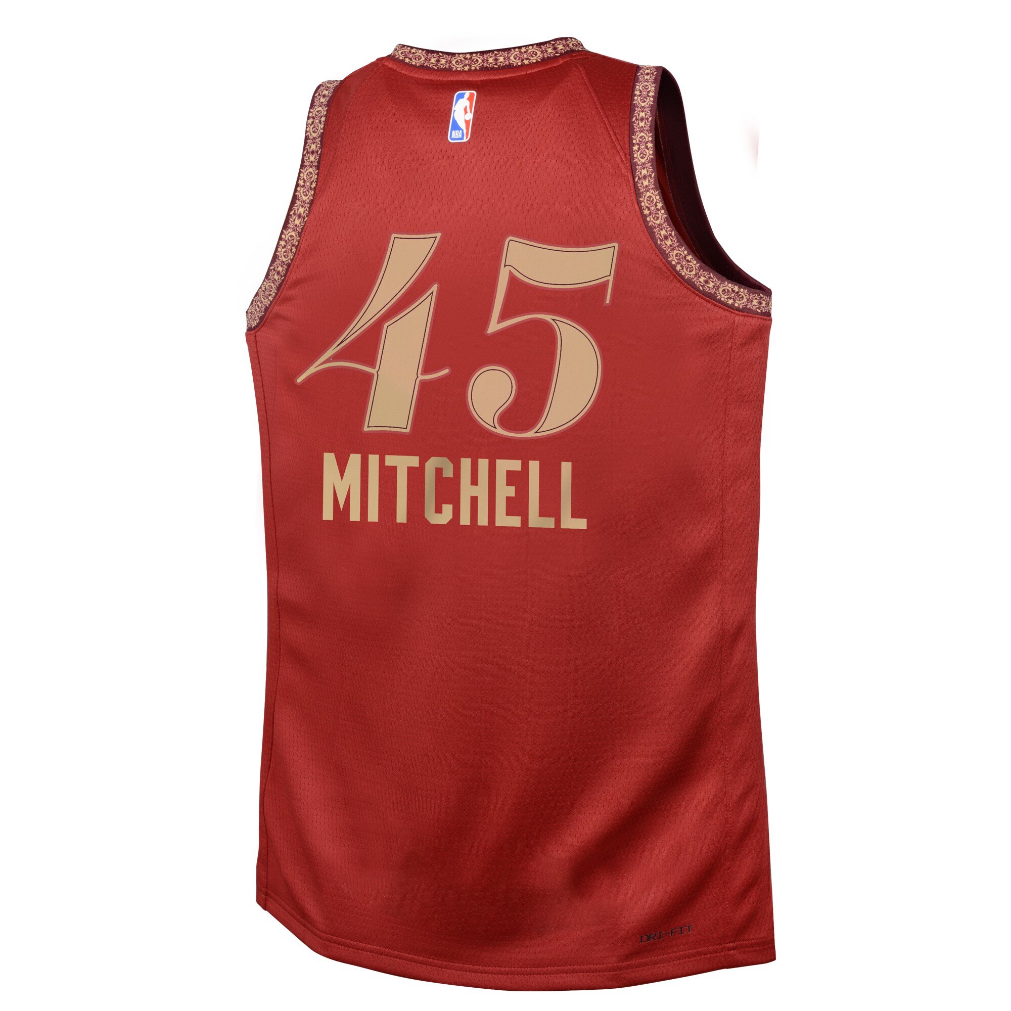 Donovan Mitchell Cleveland Cavaliers  Youth  Swingman Replica Jersey - City Edition - Wine