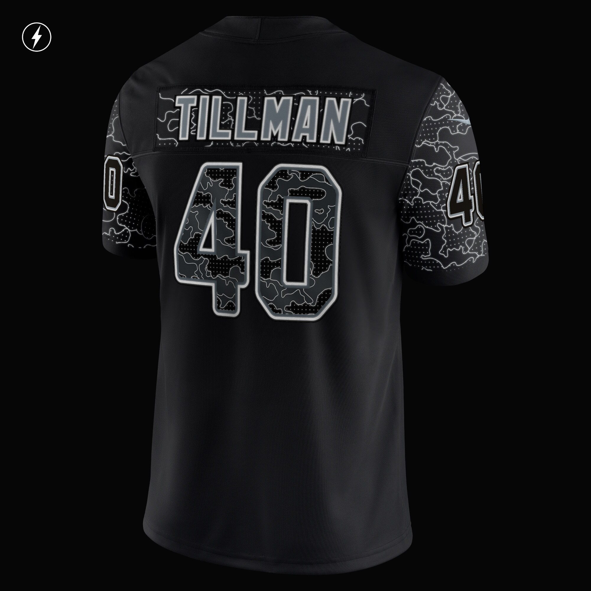 Pat Tillman Arizona Cardinals  Retired Player RFLCTV Limited Jersey - Black