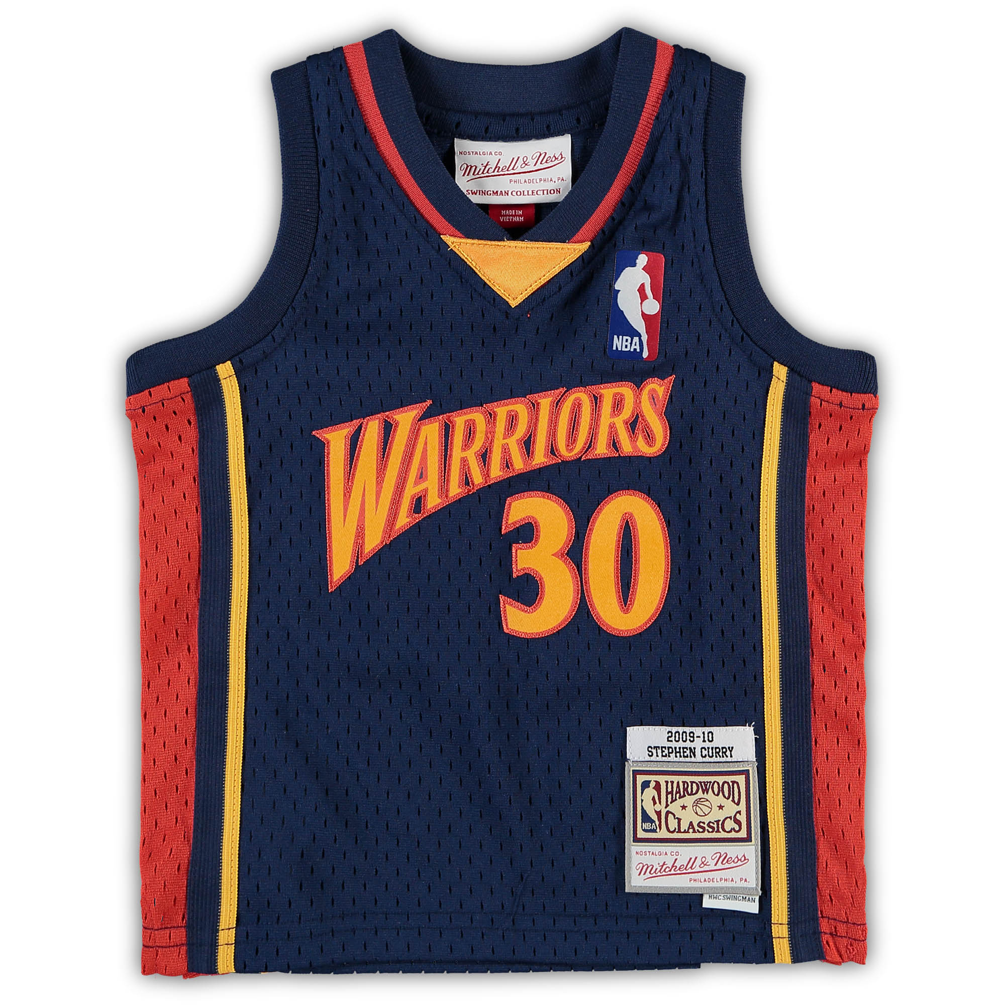 Stephen Curry Golden State Warriors Mitchell & Ness Infant Historic Logo Jersey - Navy