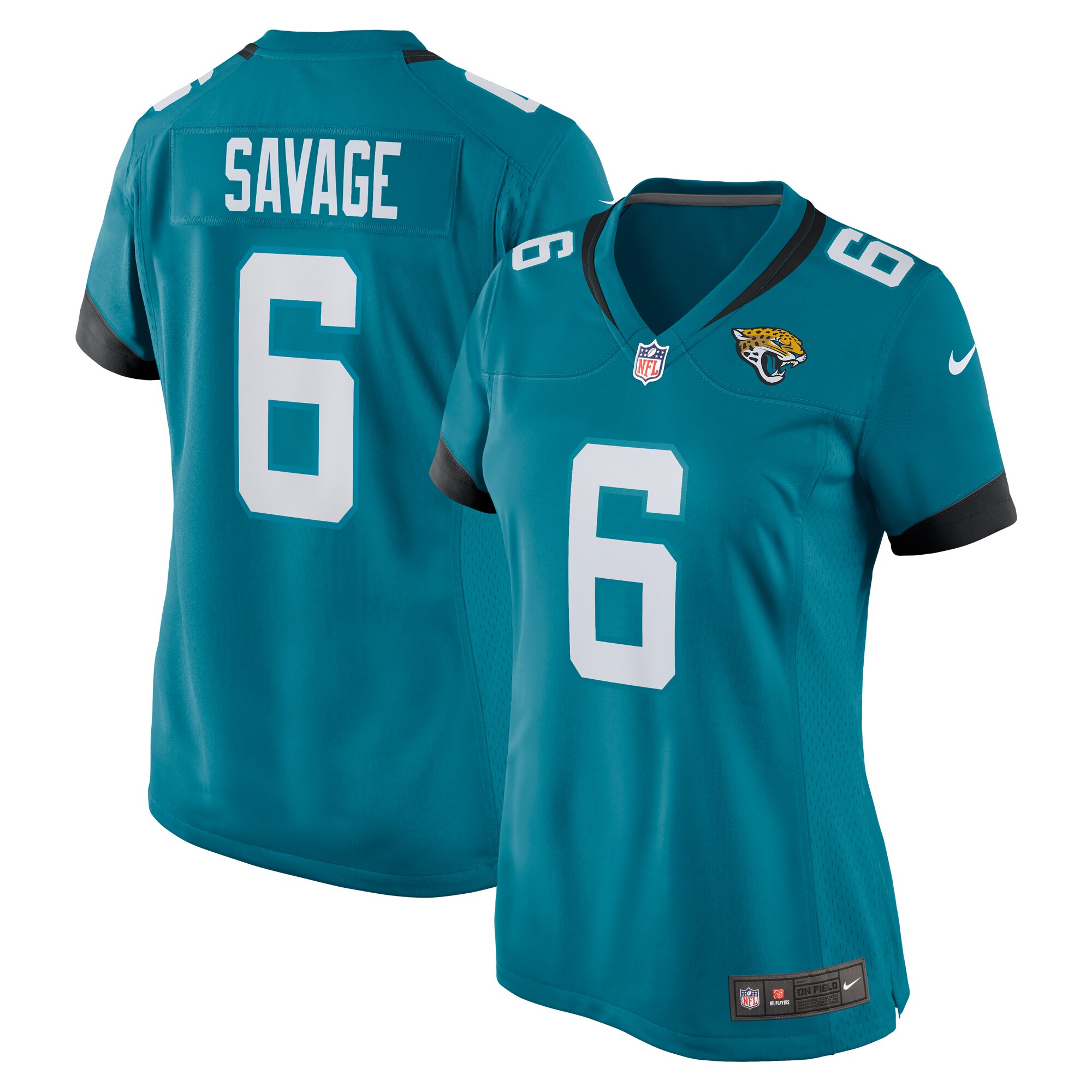 Darnell Savage Jacksonville Jaguars  Women's Team Game Jersey -  Teal
