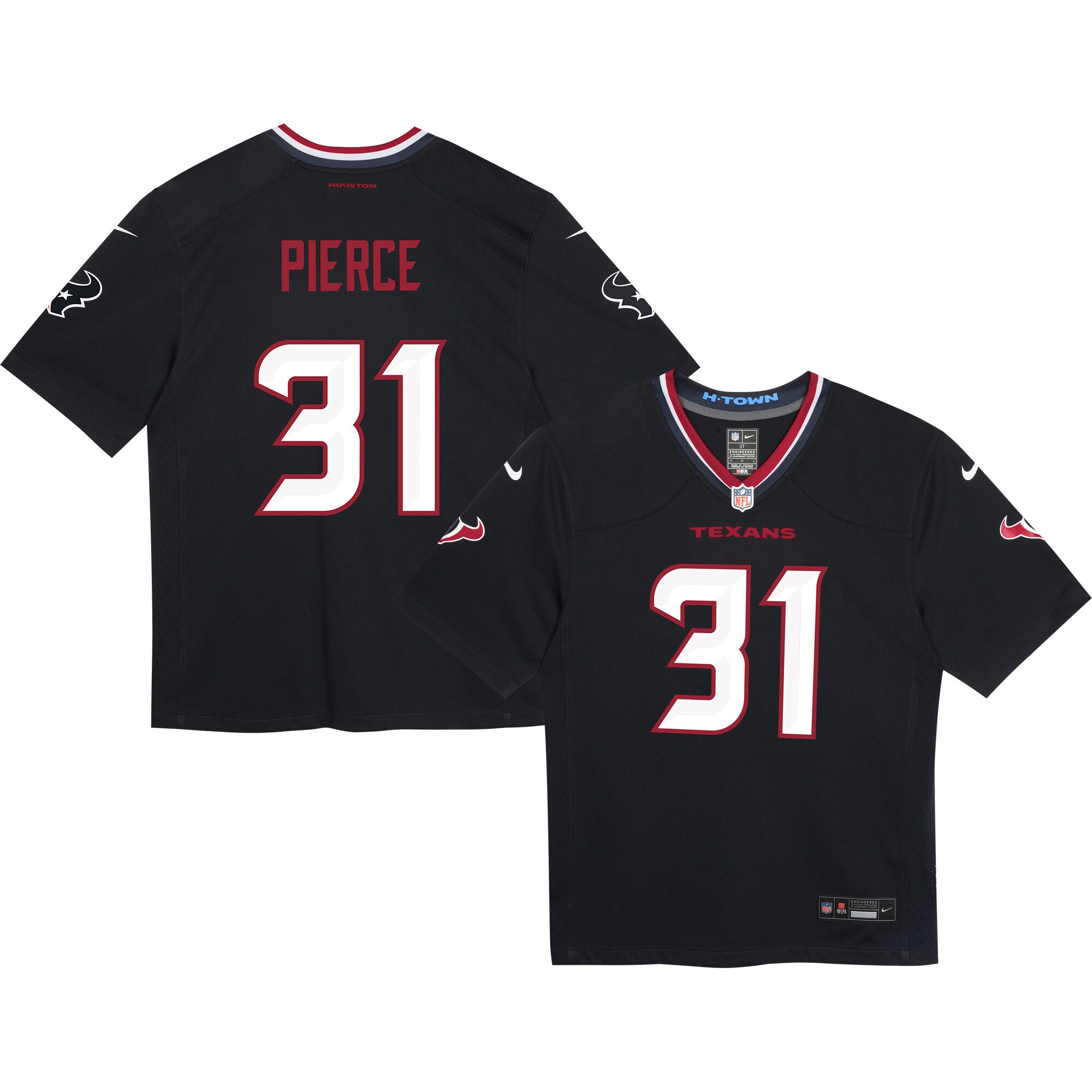 Dameon Pierce Houston Texans  Infant Game Jersey - Navy