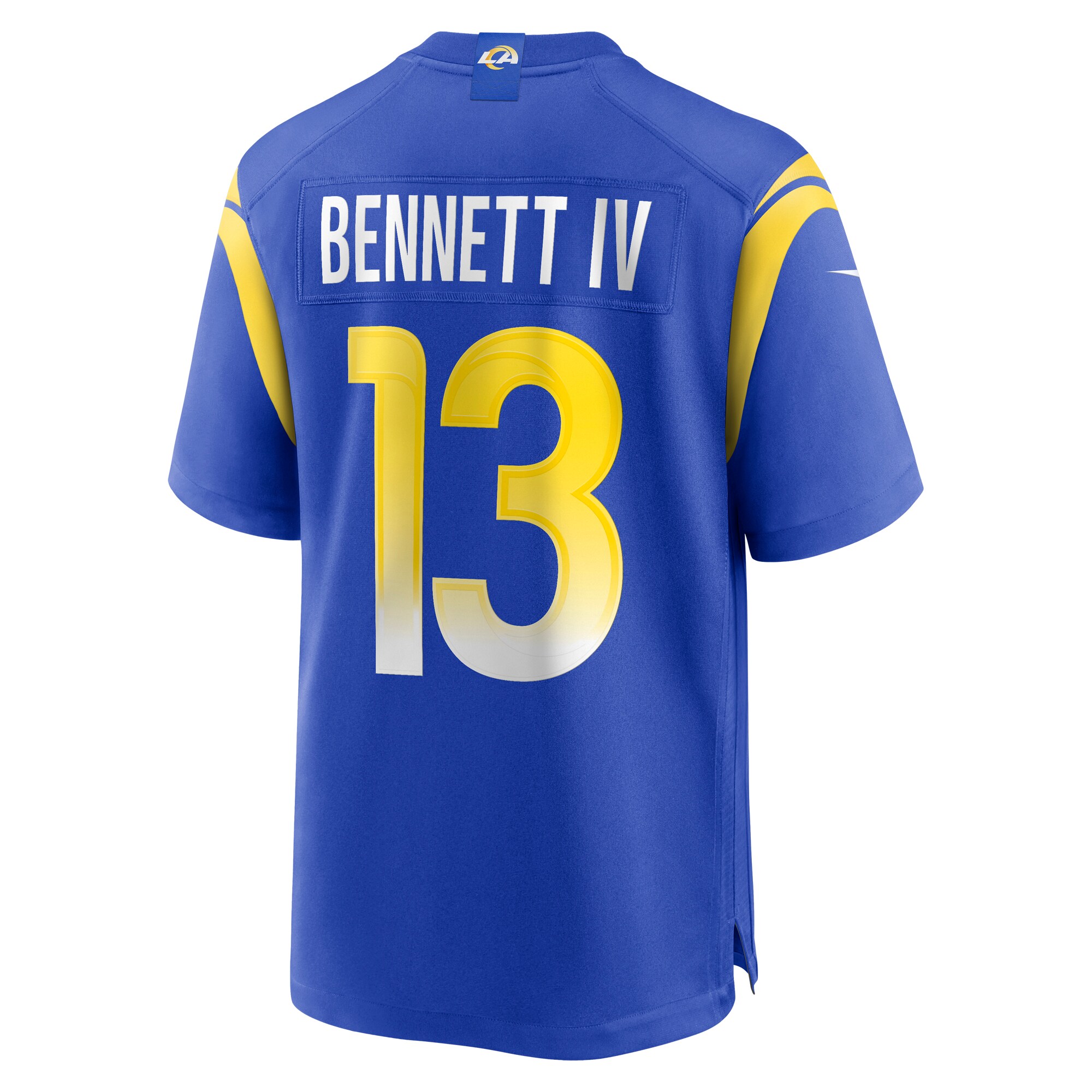 Stetson Bennett Los Angeles Rams  Team Game Jersey - Royal