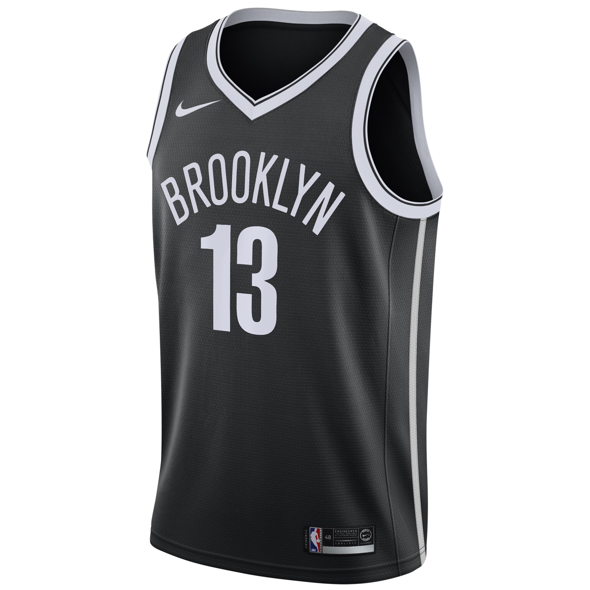 James Harden Brooklyn Nets  2020\/21 Swingman Jersey Black - Icon Edition