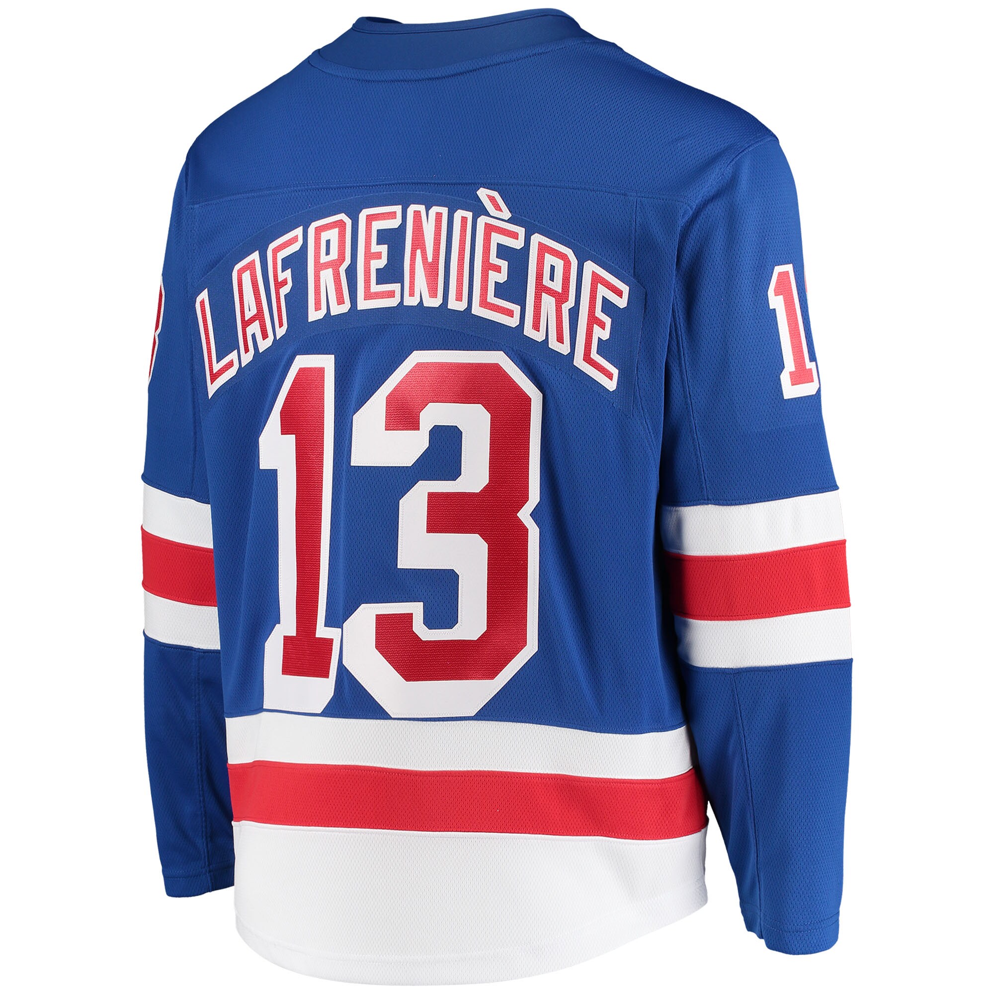 Alexis Lafreni\u00c3\u00a8re New York Rangers Fanatics Premier Breakaway Player Jersey - Blue