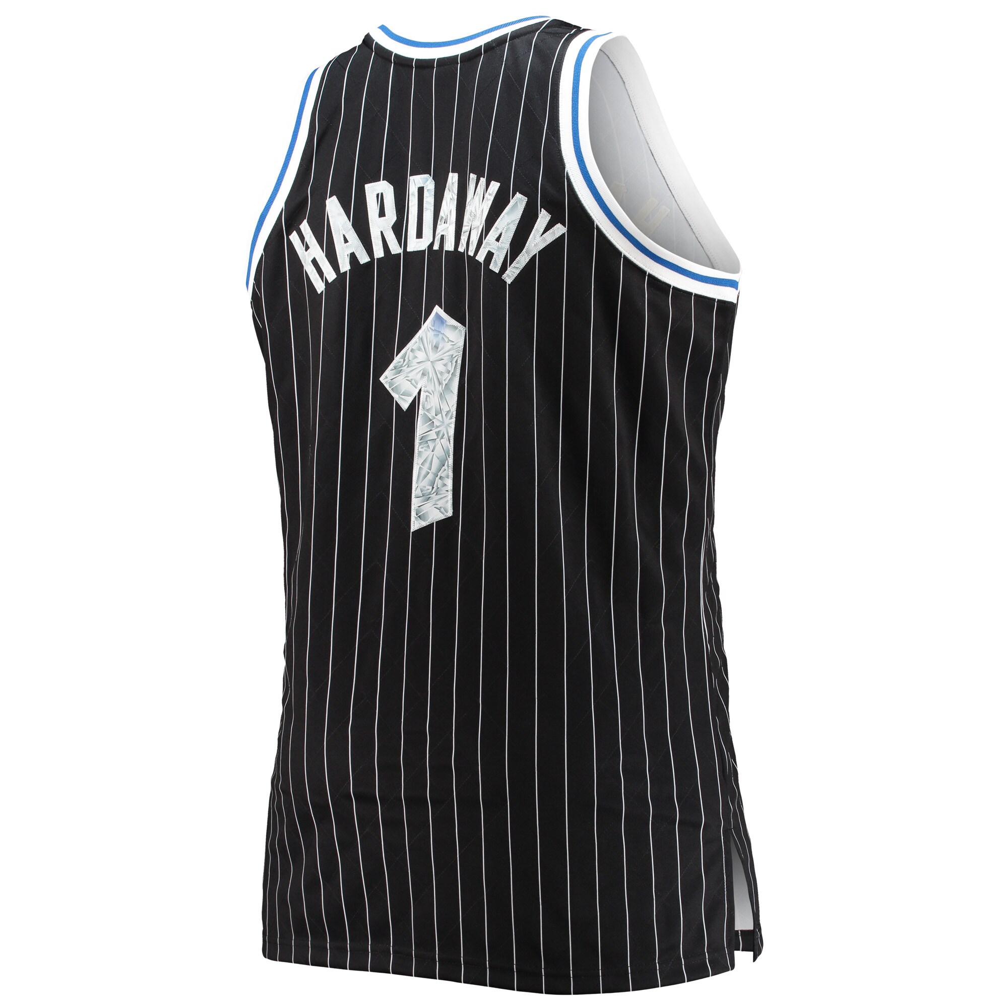 Penny Hardaway Orlando Magic Mitchell & Ness Big & Tall 1994\/95 NBA 75th Anniversary Diamond Swingman Jersey - Black