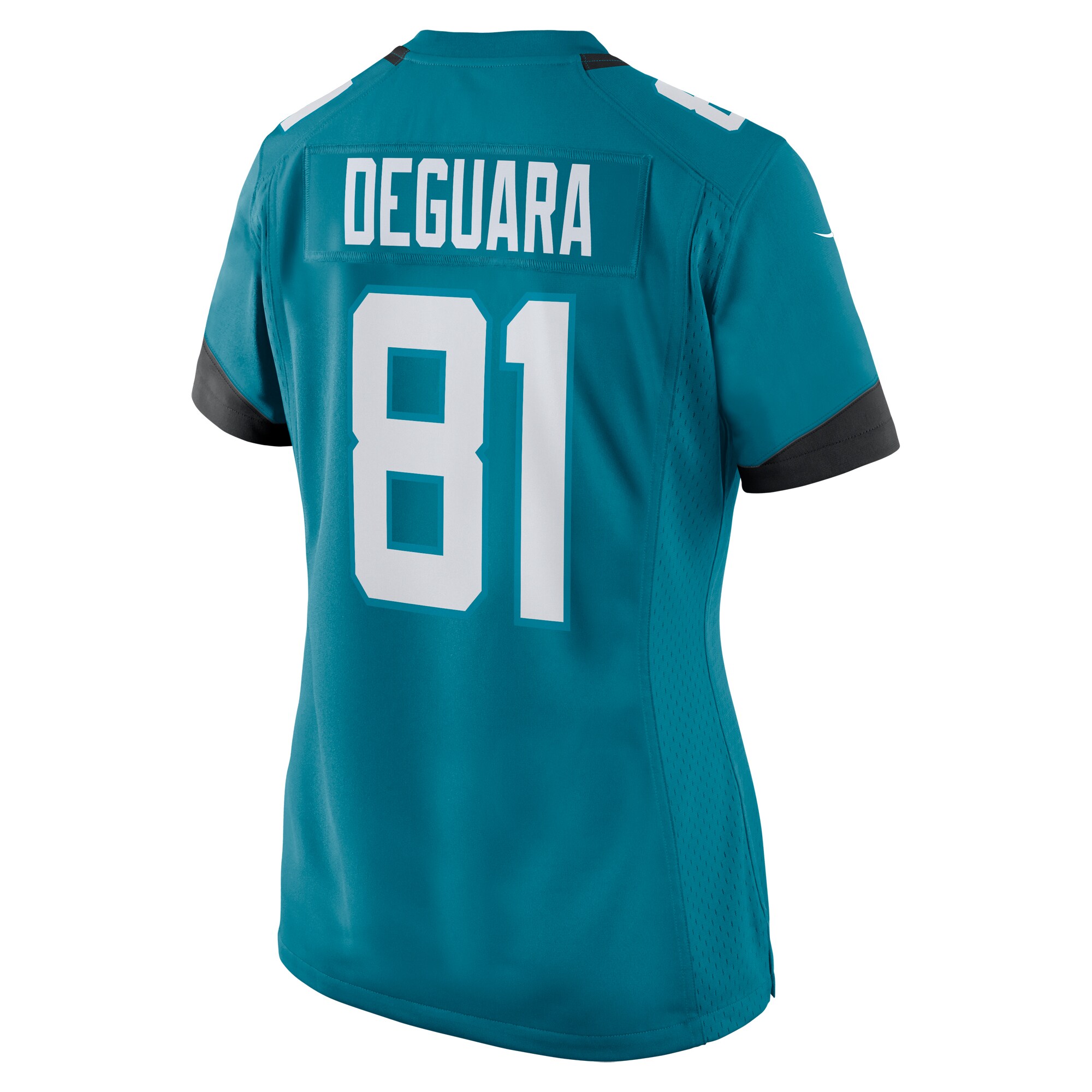 Josiah Deguara Jacksonville Jaguars  Women's Team Game Jersey -  Teal