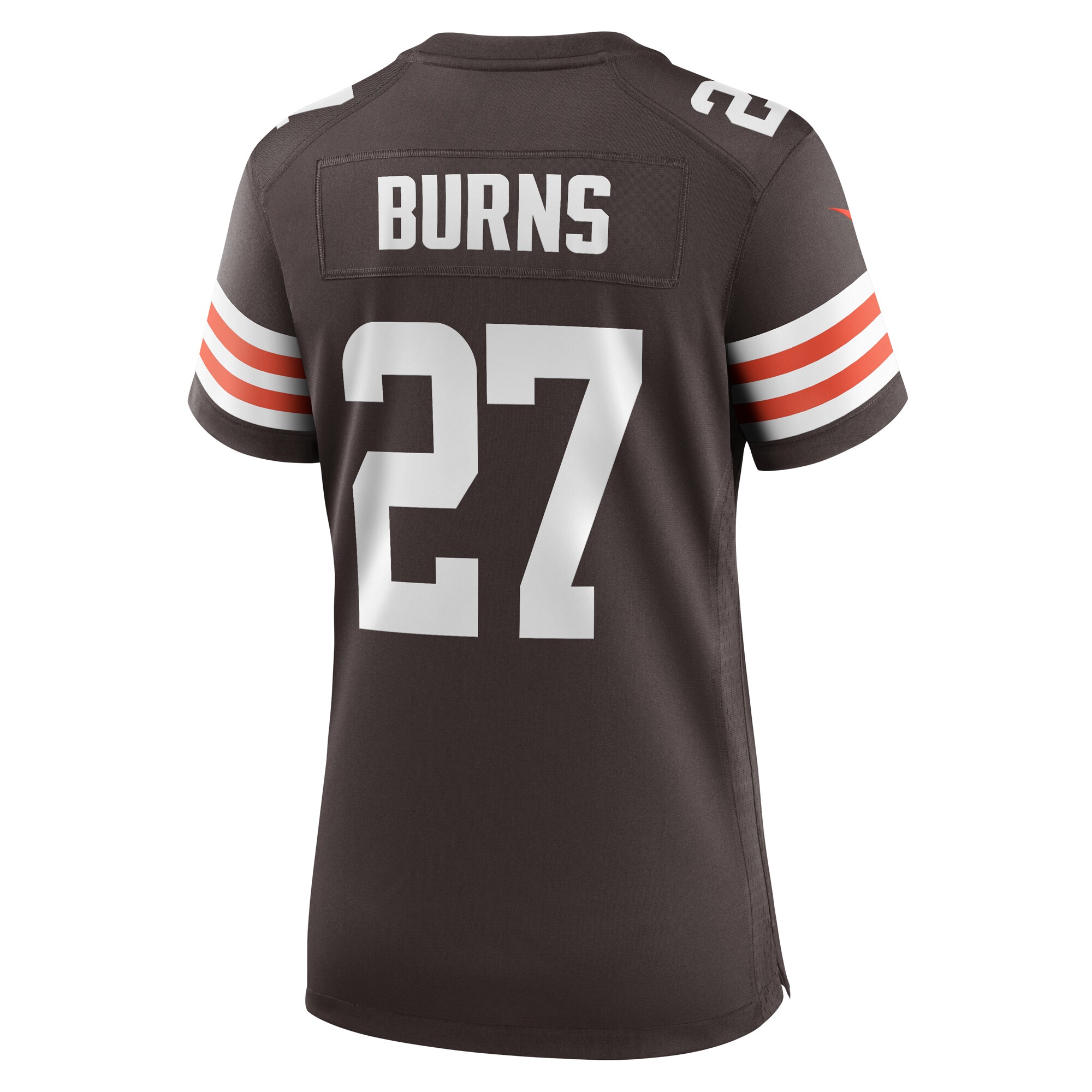 Lorenzo Burns Cleveland Browns  Women's Team Game Jersey -  Brown