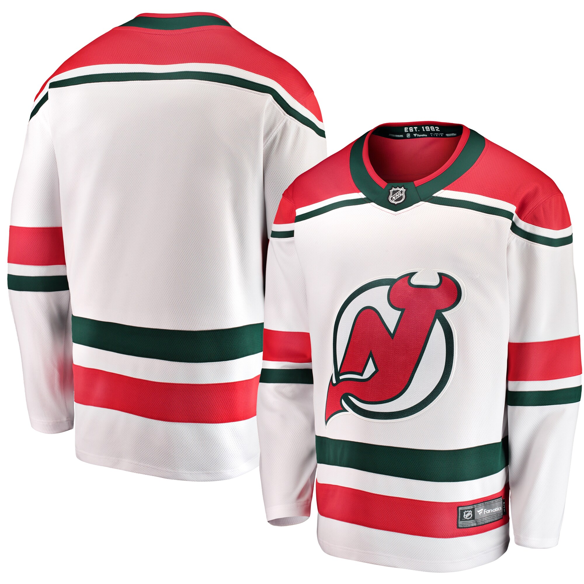 New Jersey Devils Fanatics Alternate Breakaway Jersey - White