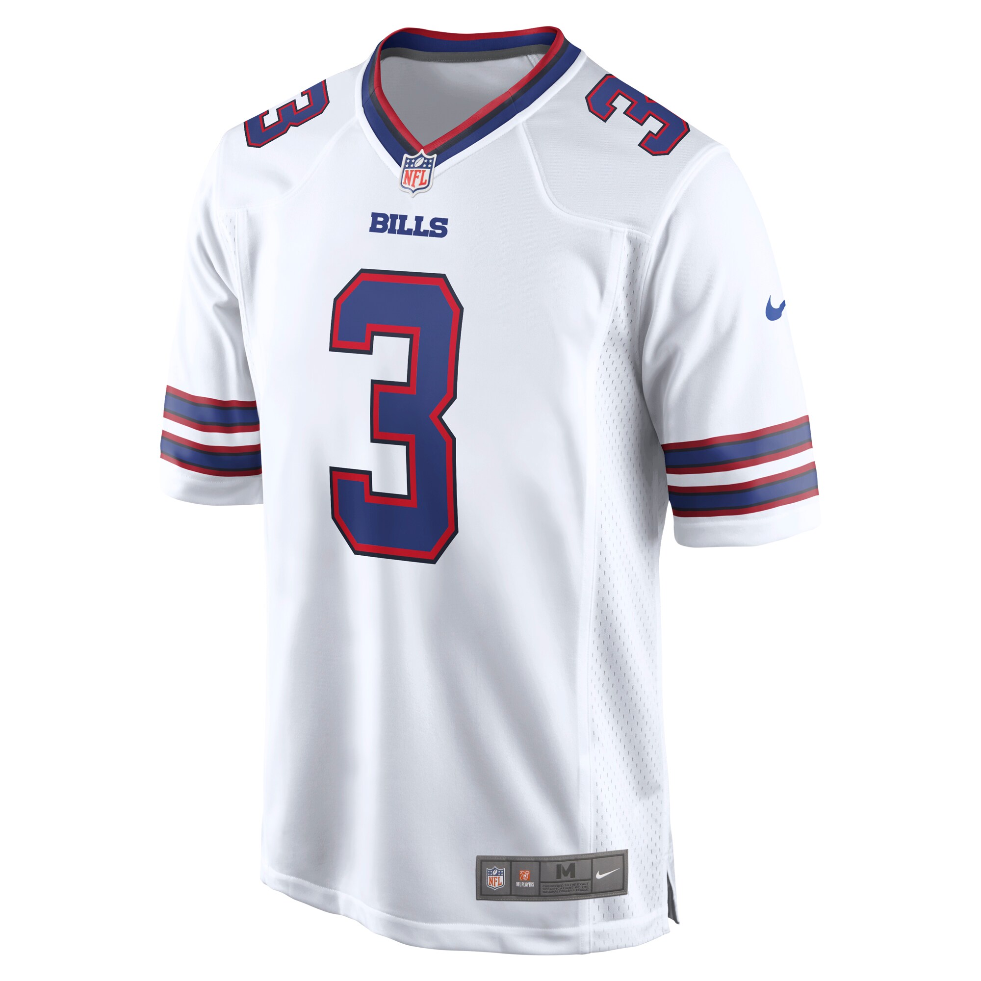 Damar Hamlin Buffalo Bills   Game Jersey - White