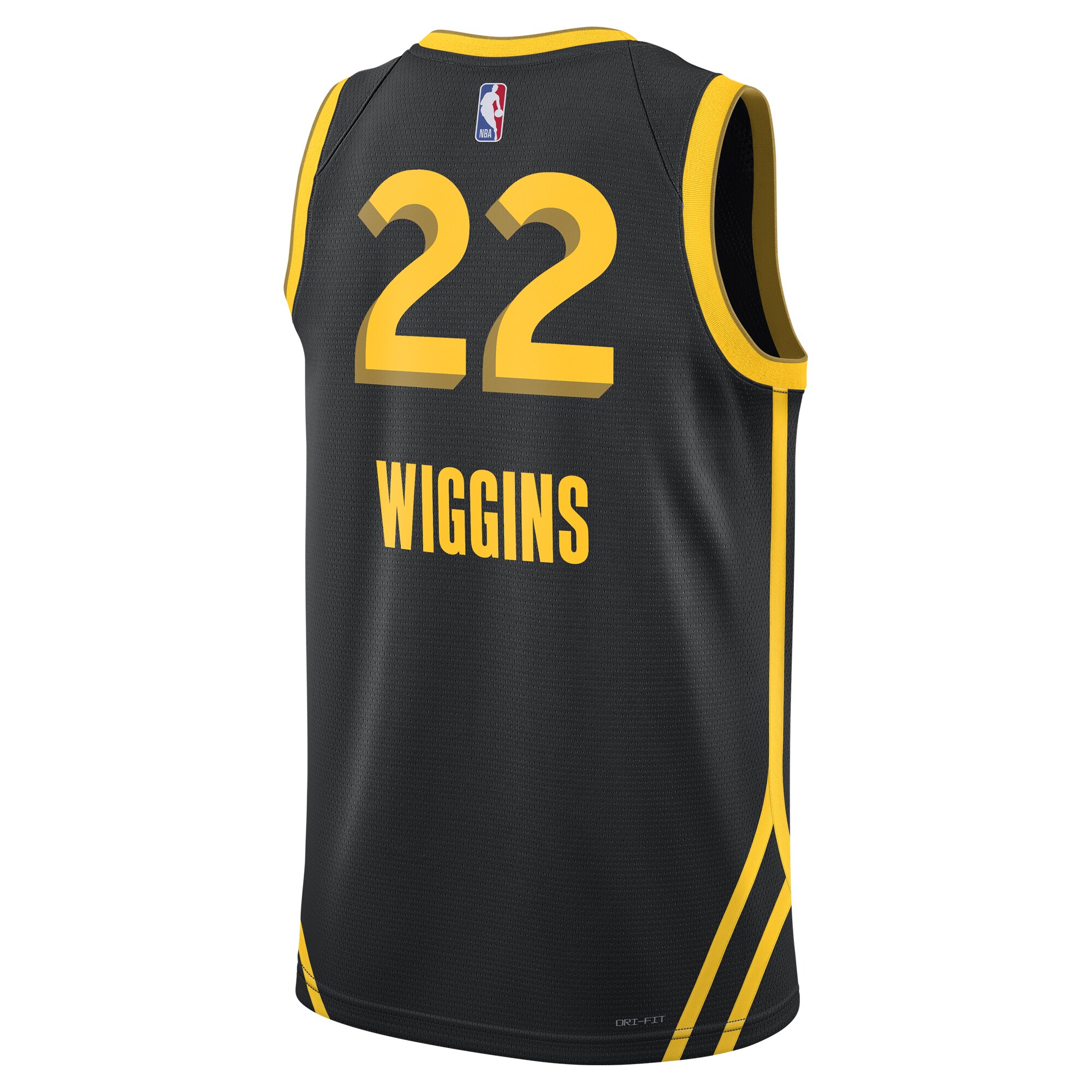 Andrew Wiggins Golden State Warriors  Unisex 2023\/24 Swingman Jersey - Black - City Edition