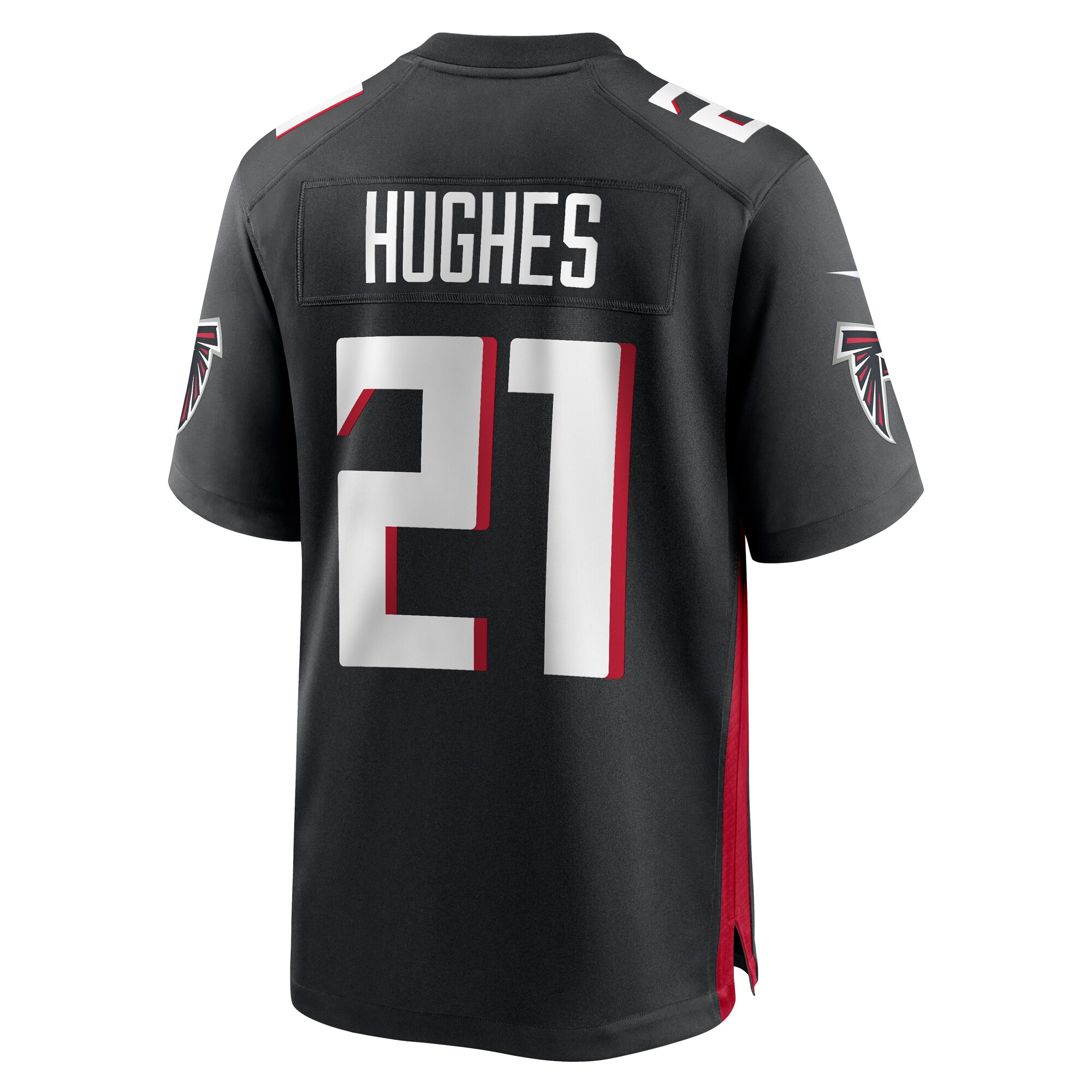 Mike Hughes Atlanta Falcons  Game Player Jersey - Black