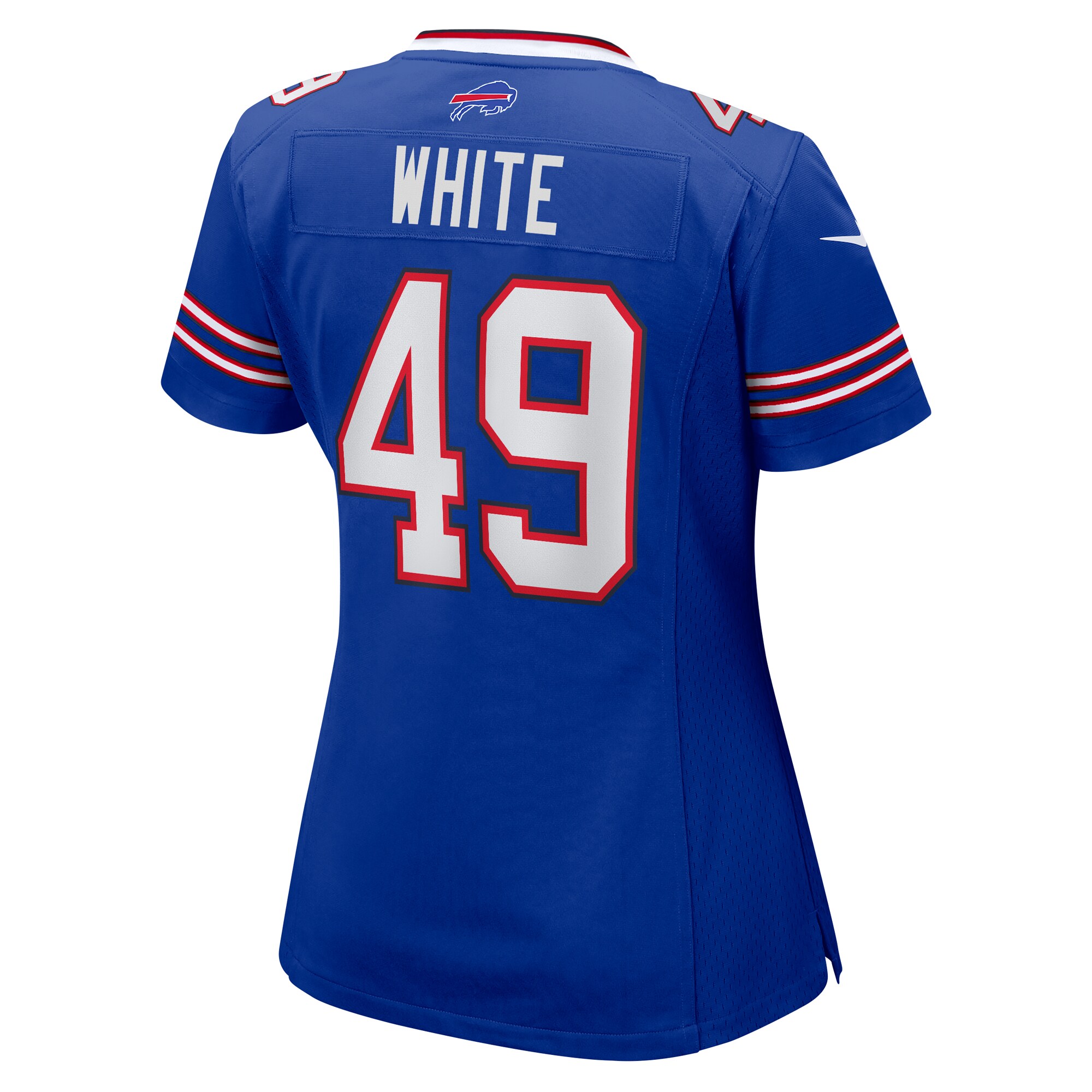 DaShaun White Buffalo Bills  Women's Team Game Jersey - Royal