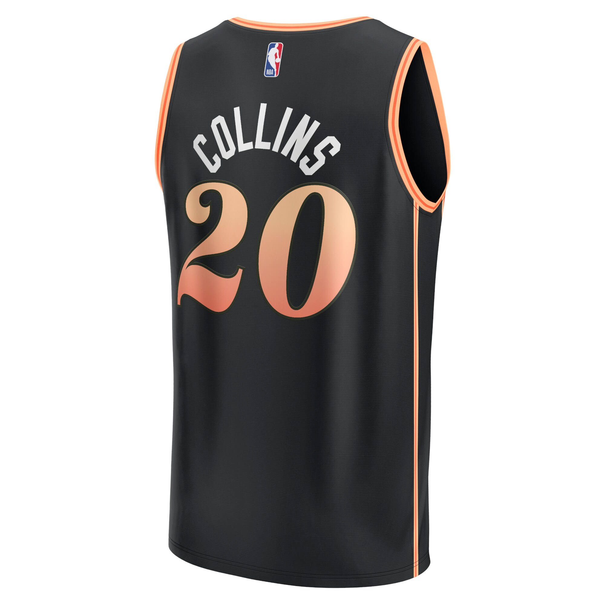 John Collins Atlanta Hawks Fanatics Fastbreak Jersey - City Edition - Black