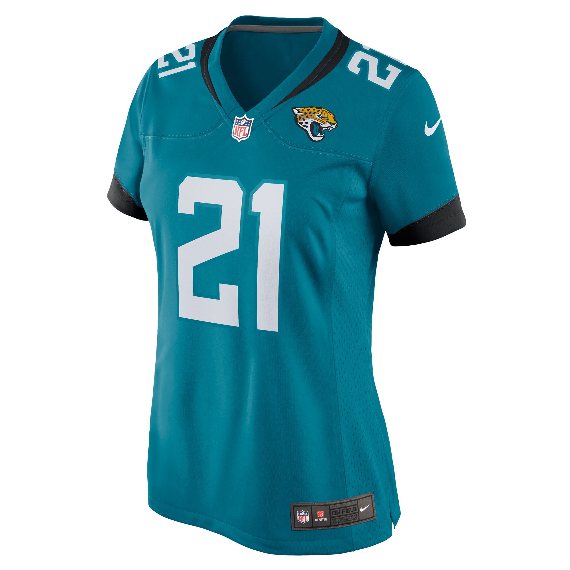 Christian Braswell Jacksonville Jaguars  Women's Team Game Jersey -  Teal