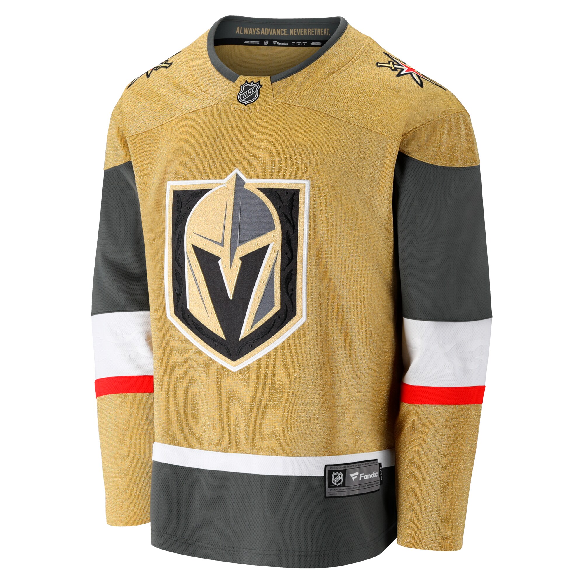 Vegas Golden Knights Fanatics Home Breakaway Jersey - Gold