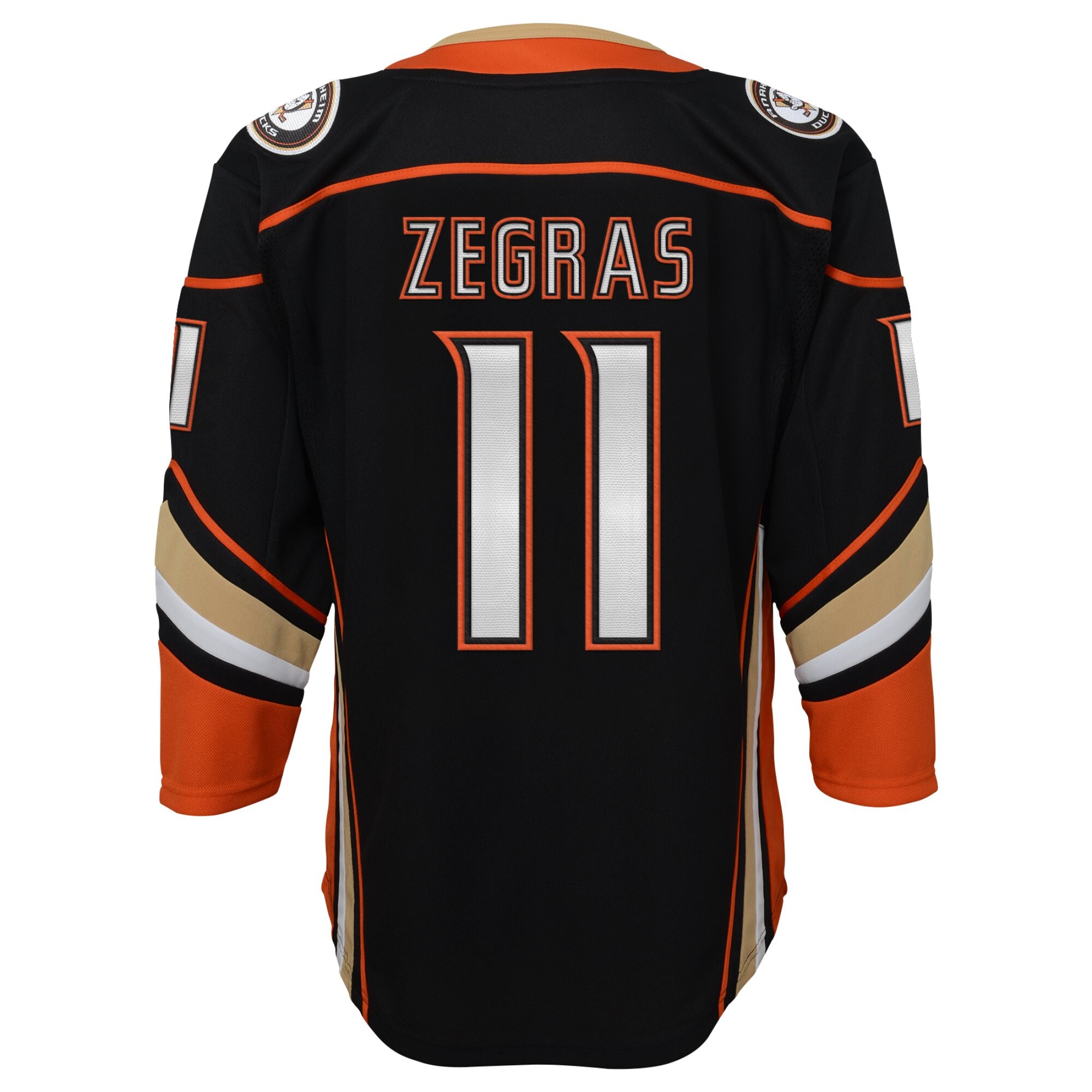 Trevor Zegras Anaheim Ducks Youth Home Premier\u00c2\u00a0Player Jersey - Black