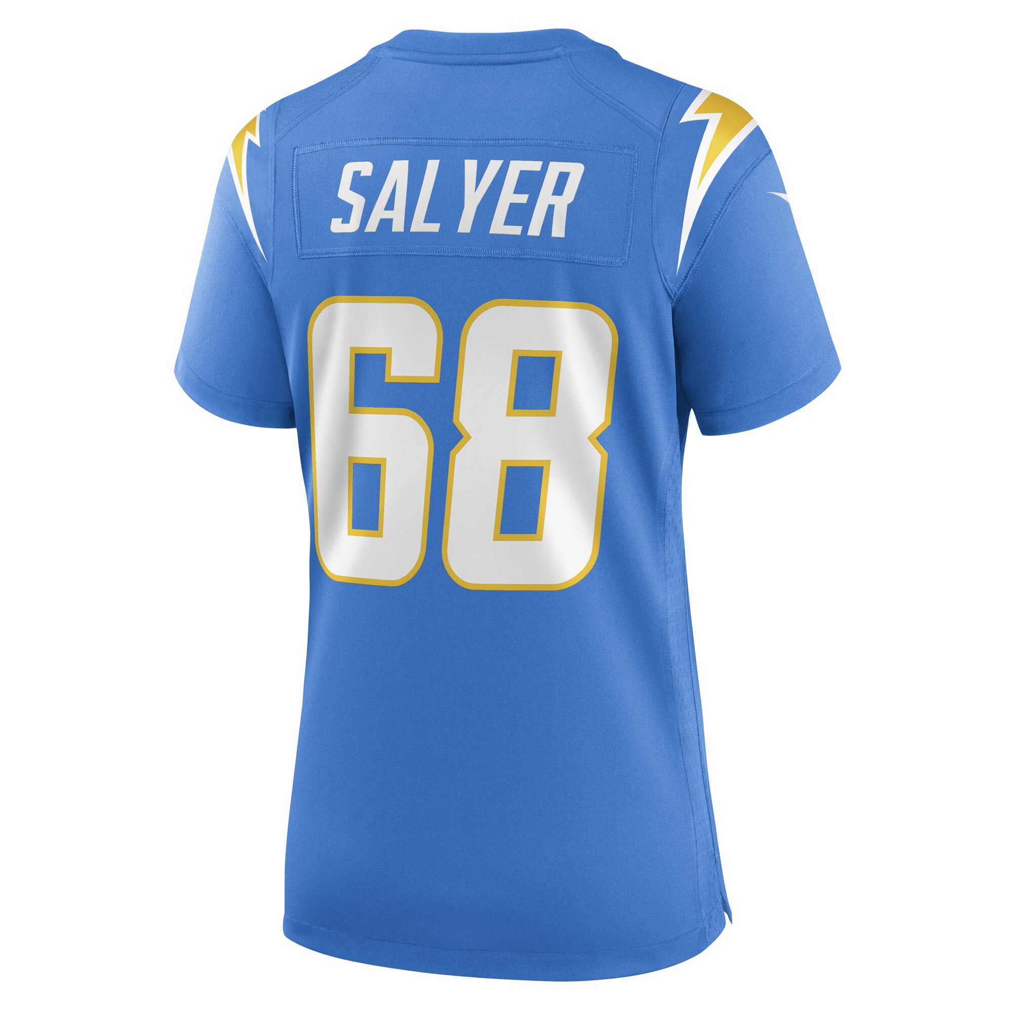 Jamaree Salyer Los Angeles Chargers  Women's Game Player Jersey - Powder Blue