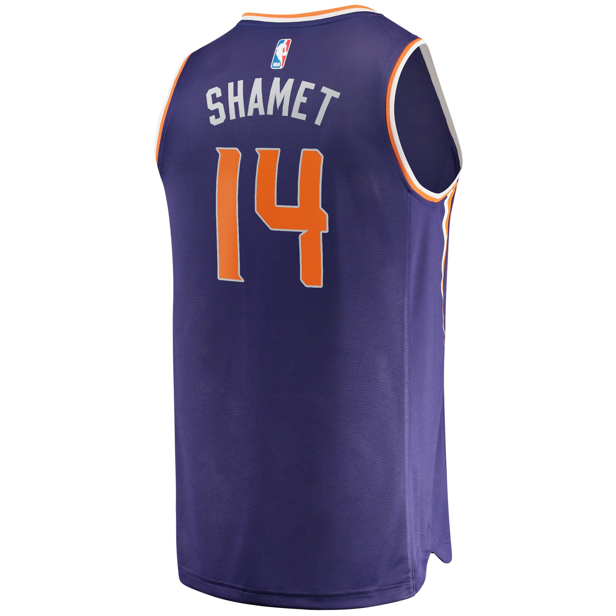 Landry Shamet Phoenix Suns Fanatics Fast Break Replica Jersey - Icon Edition - Purple