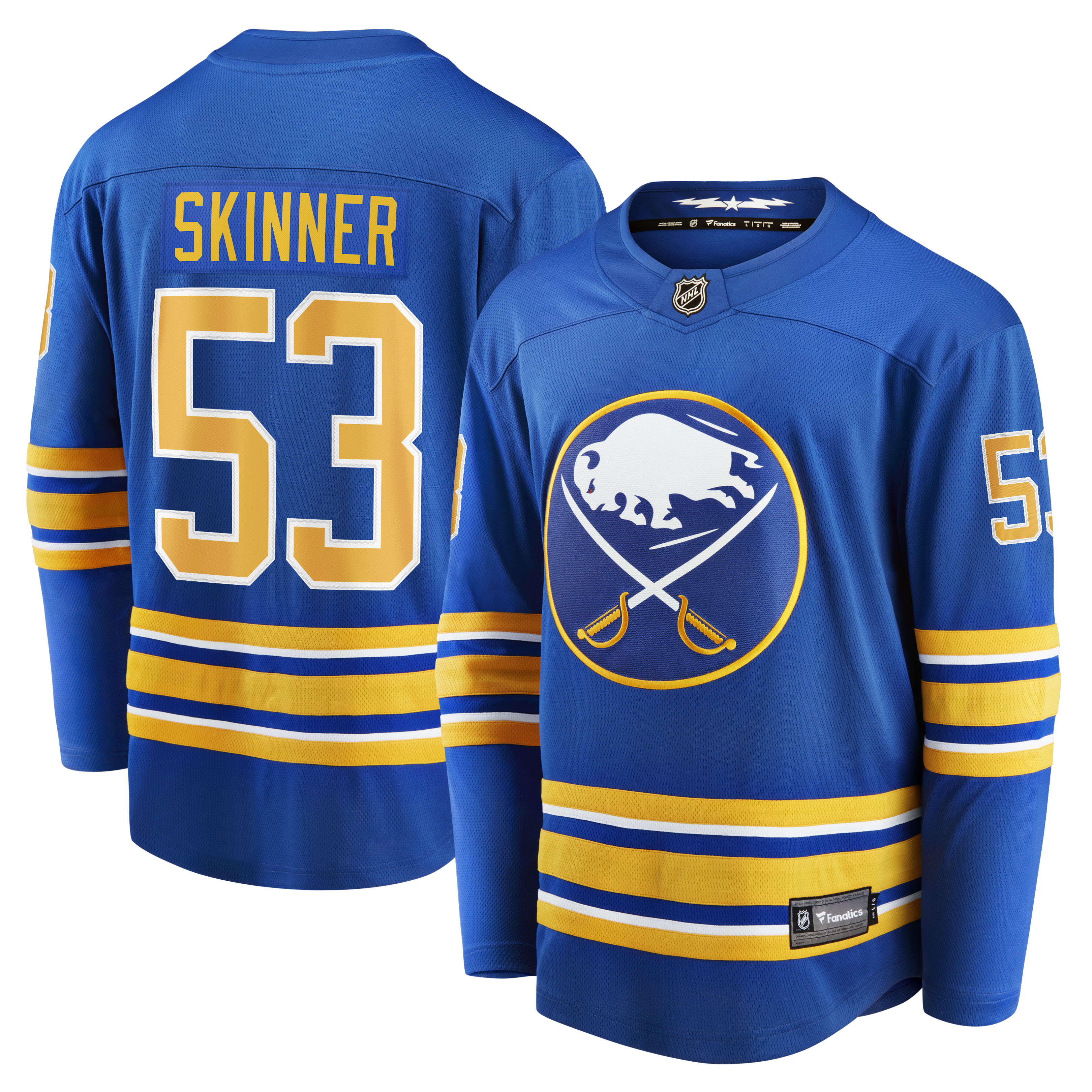 Jeff Skinner Buffalo Sabres Fanatics Home Breakaway Jersey - Royal