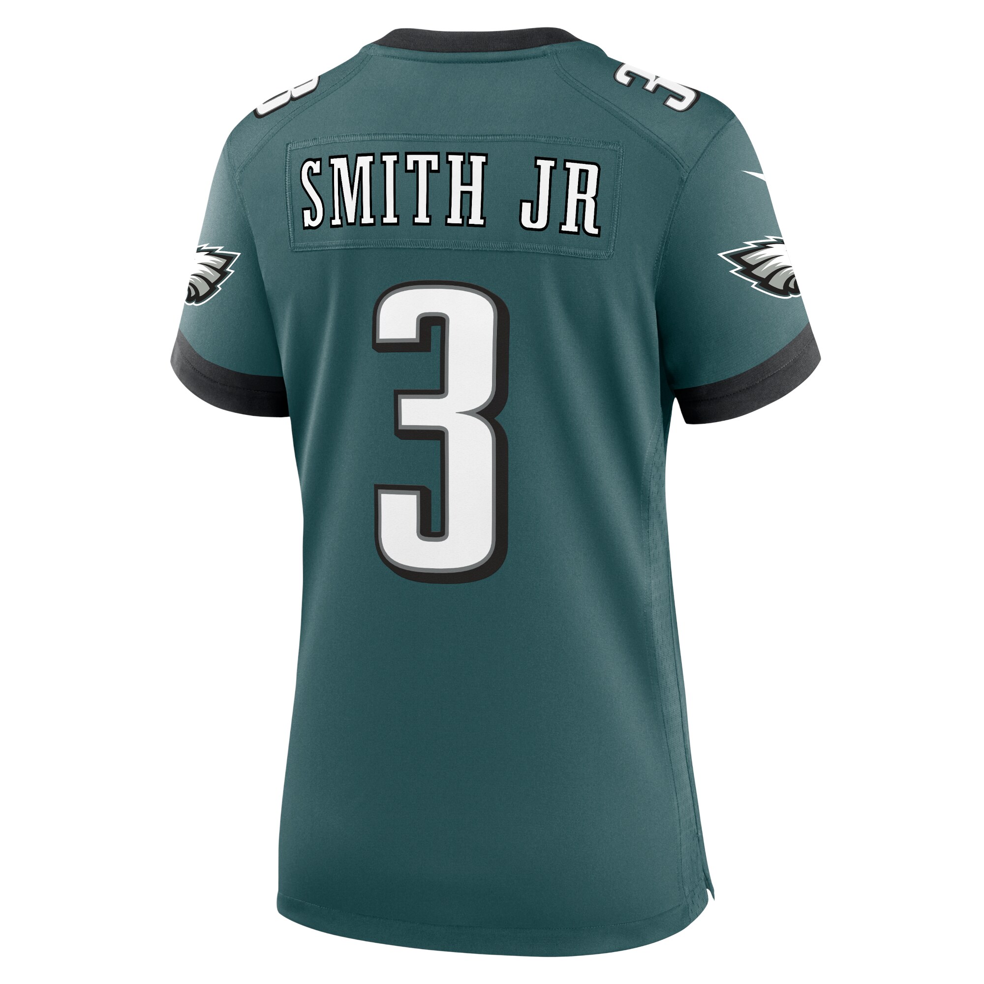 Nolan Smith Philadelphia Eagles  Women's Team Game Jersey - Midnight Green
