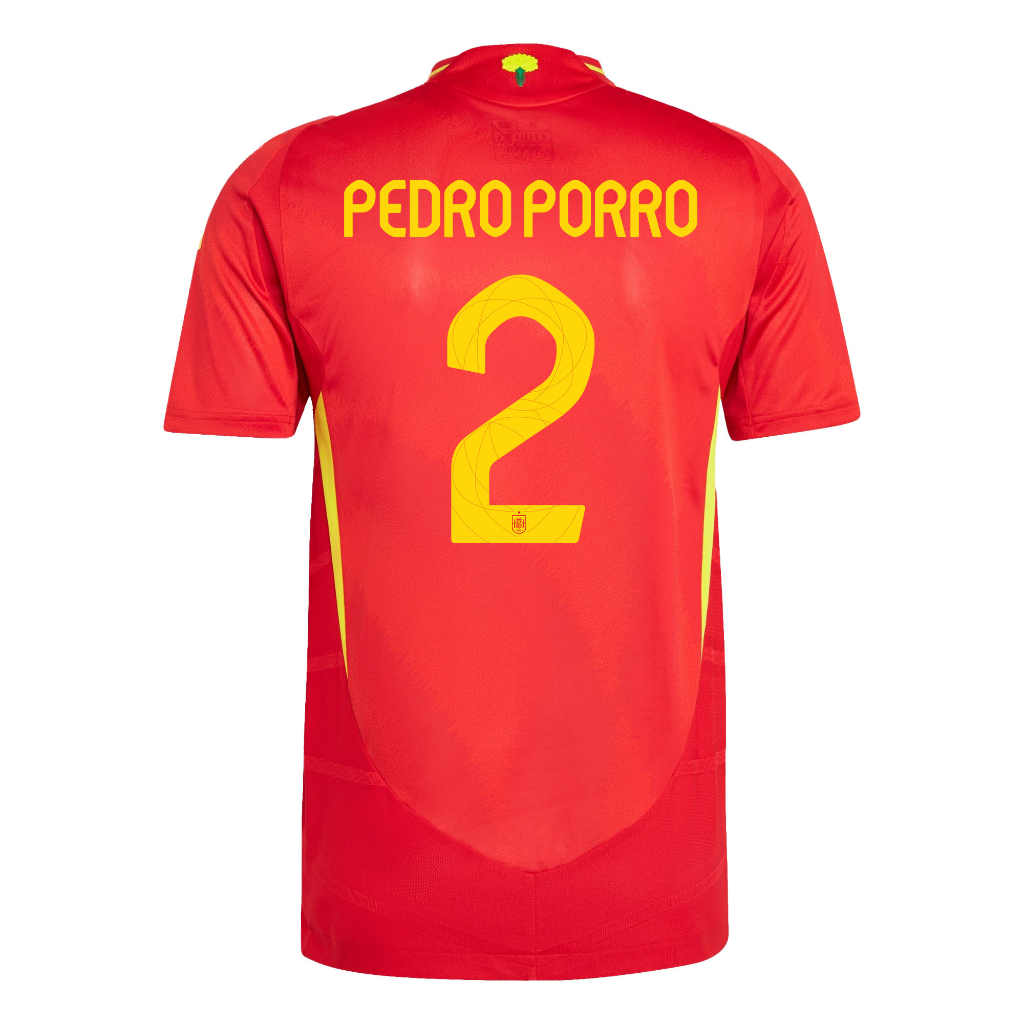 Pedro Porro 2 Spain National Team 2024 Home Men Jersey - Red