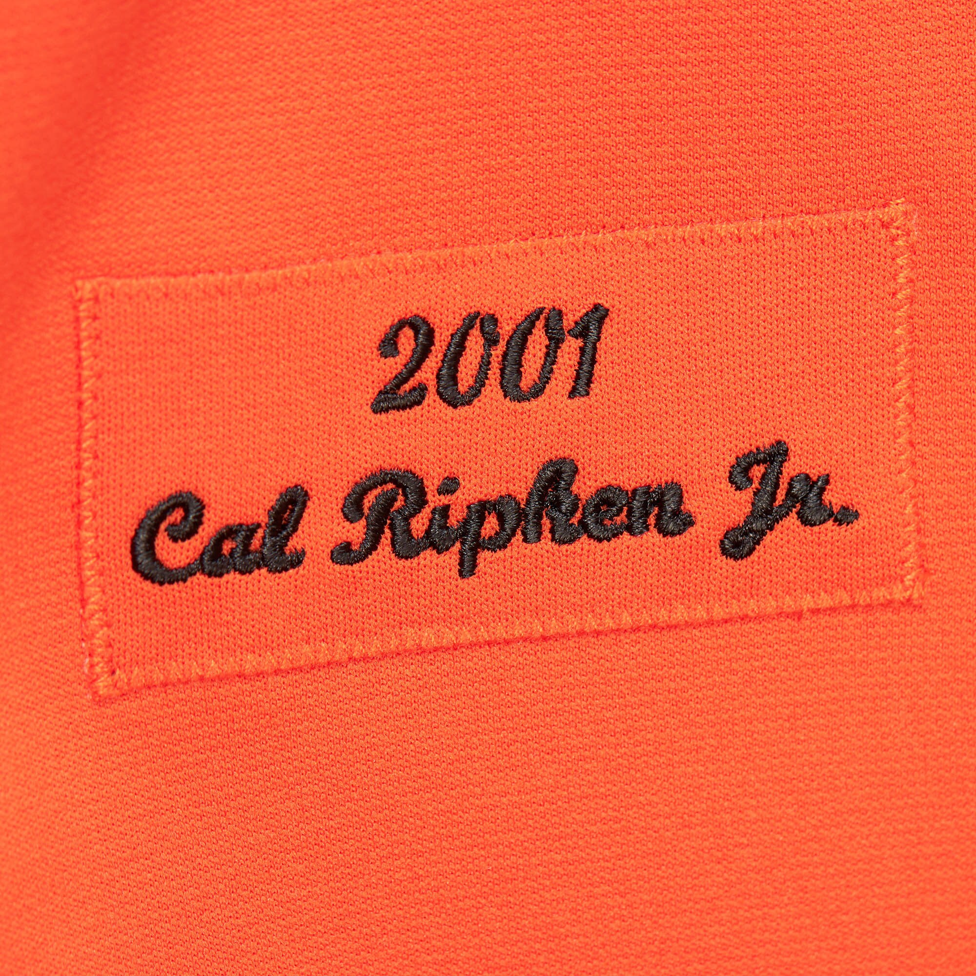 Cal Ripken Jr. Baltimore Orioles Mitchell & Ness 2001 Cooperstown Collection Authentic Throwback Jersey - Orange