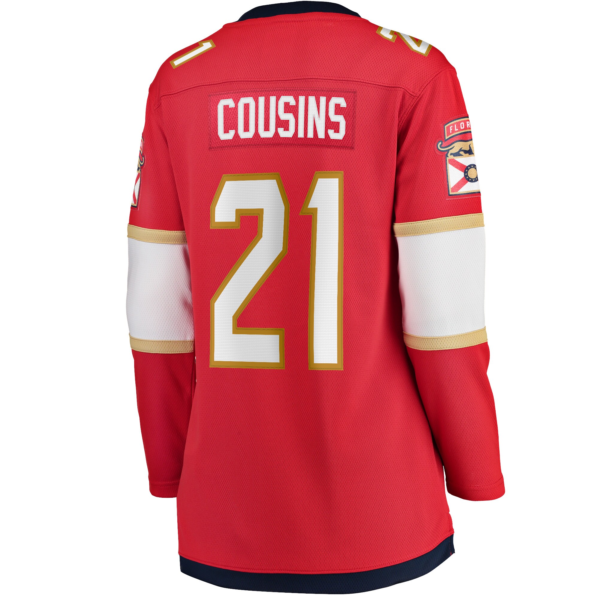 Nick Cousins Florida Panthers Fanatics Women's Home Breakaway Player Jersey - Red