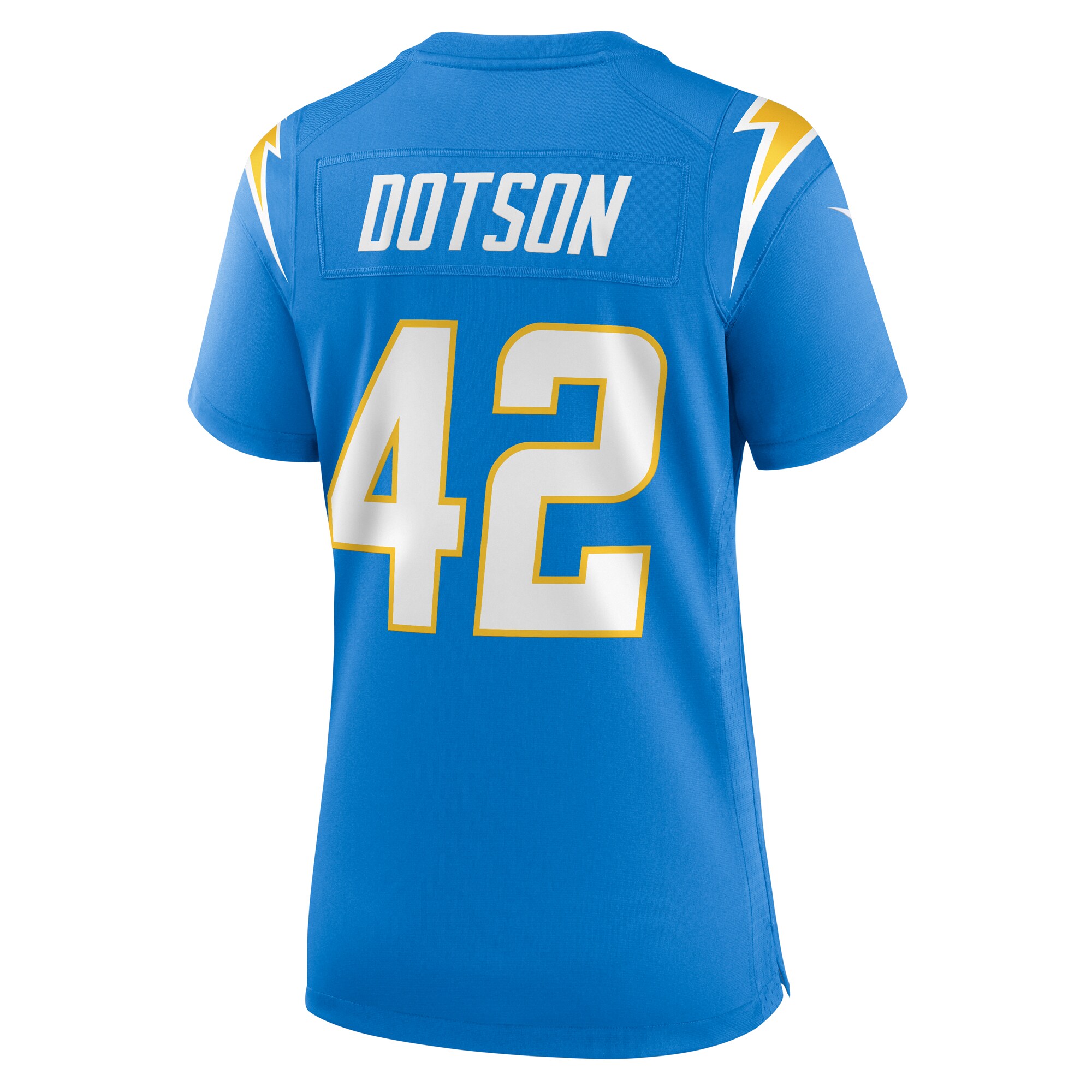 Elijah Dotson Los Angeles Chargers  Women's Team Game Jersey -  Powder Blue