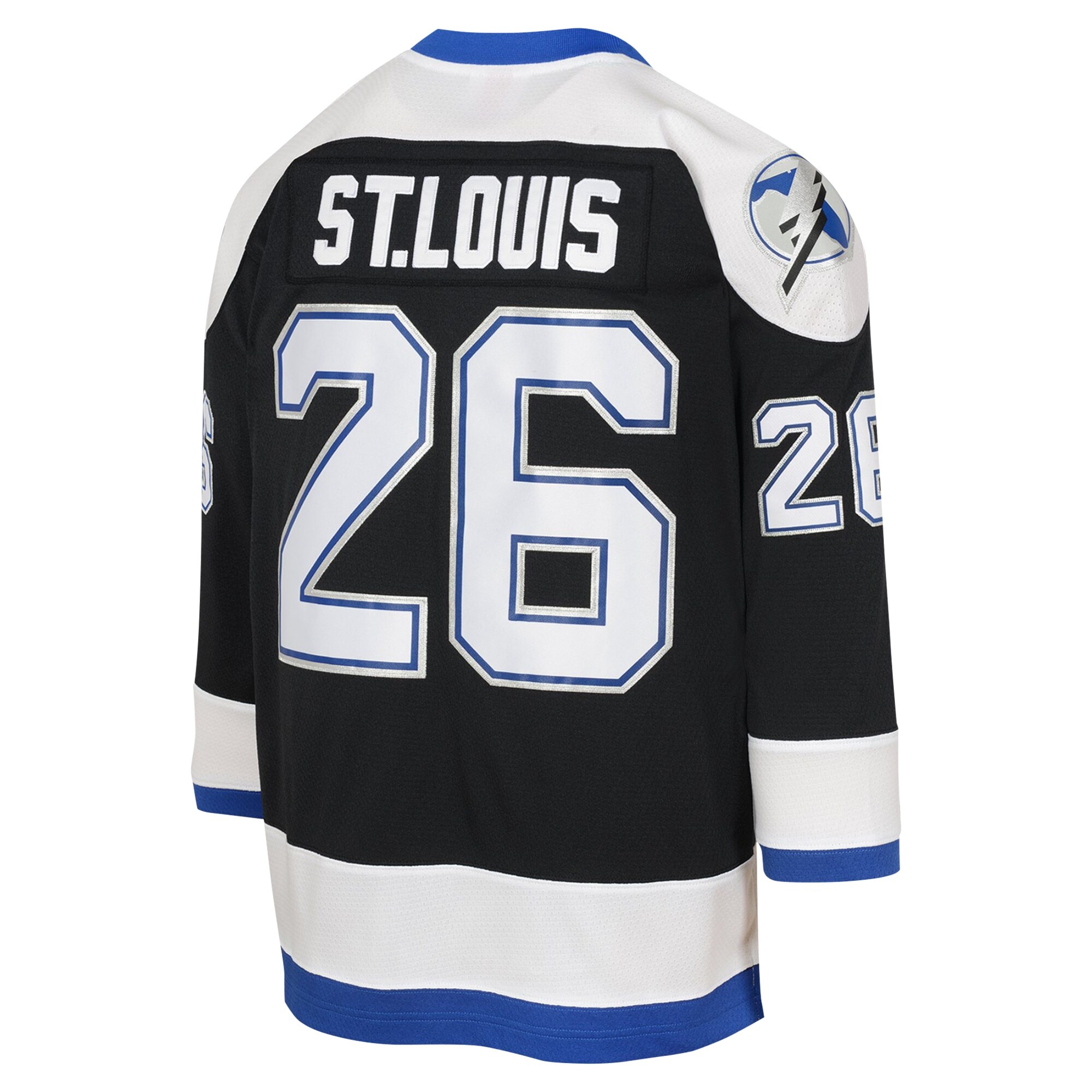 Martin St. Louis Tampa Bay Lightning Mitchell & Ness Youth 2003 Blue Line Player Jersey - Black