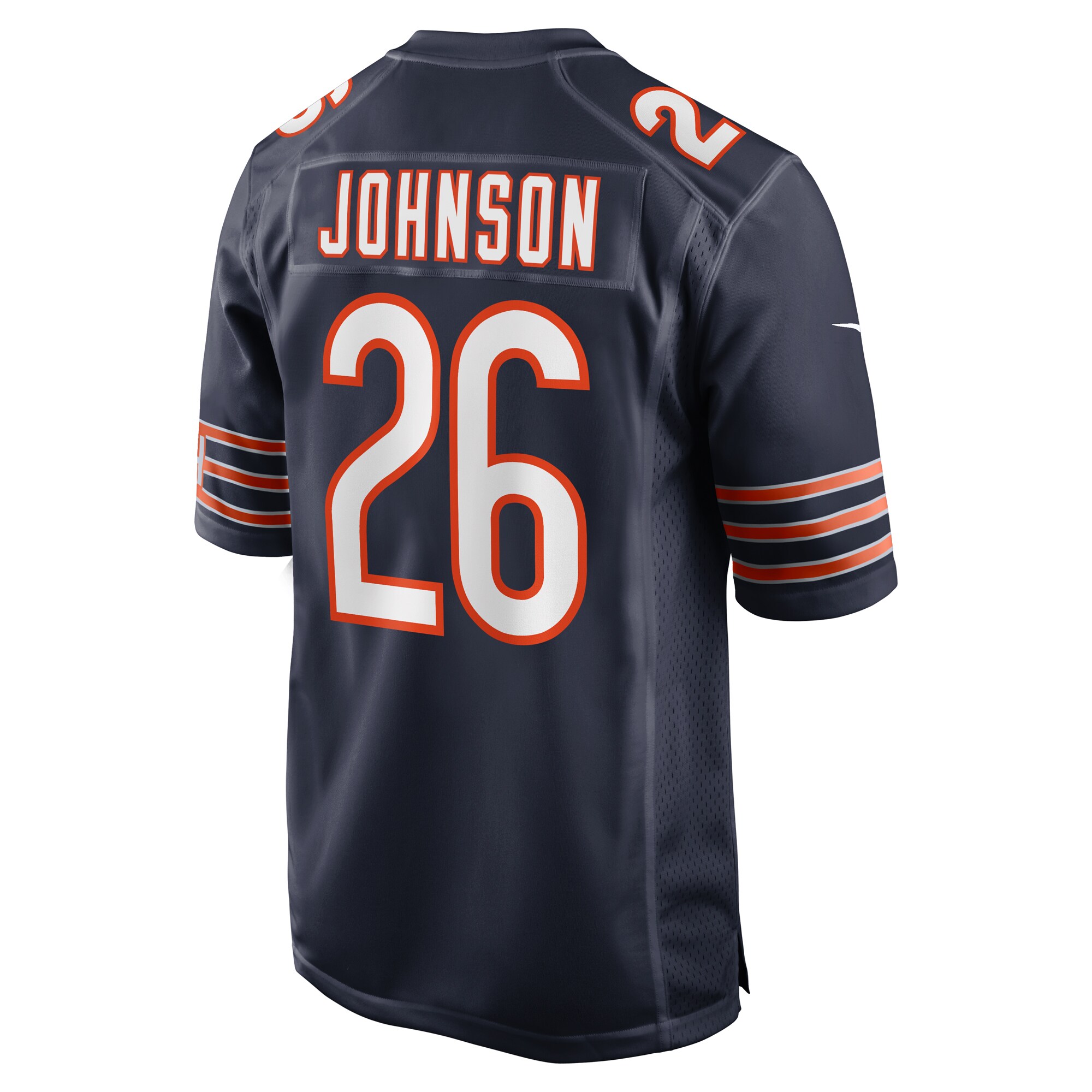 Quindell Johnson Chicago Bears  Team Game Jersey -  Navy