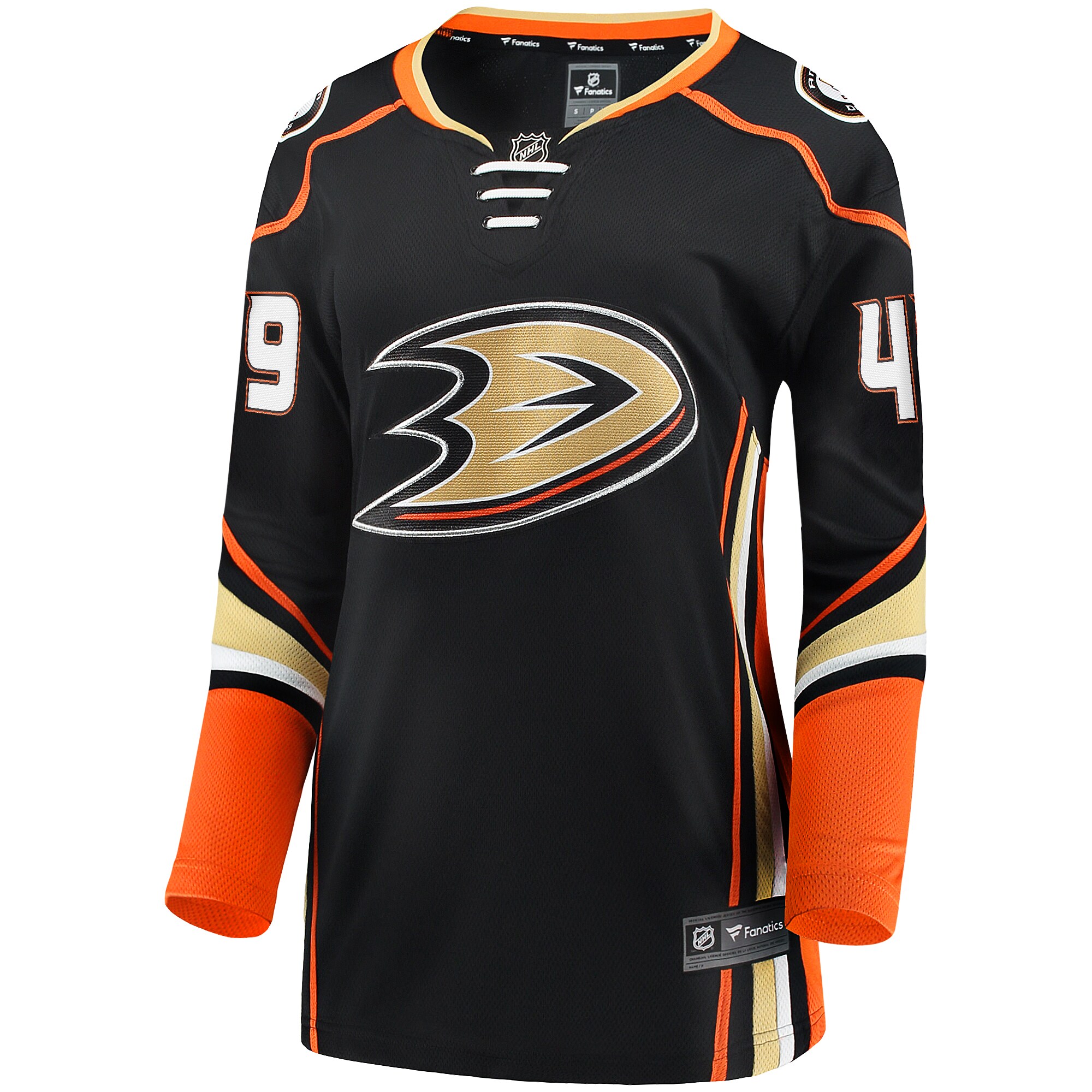 Max Jones Anaheim Ducks Fanatics Women's Home Breakaway Player Jersey - Black