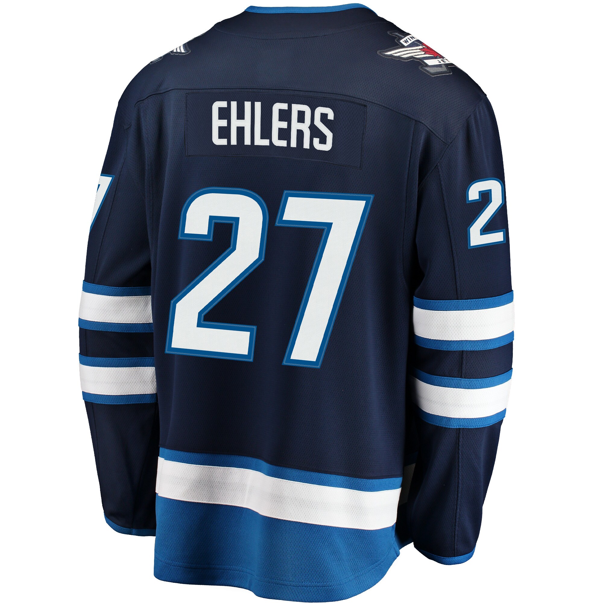 Nikolaj Ehlers Winnipeg Jets Fanatics Breakaway Replica Jersey - Navy