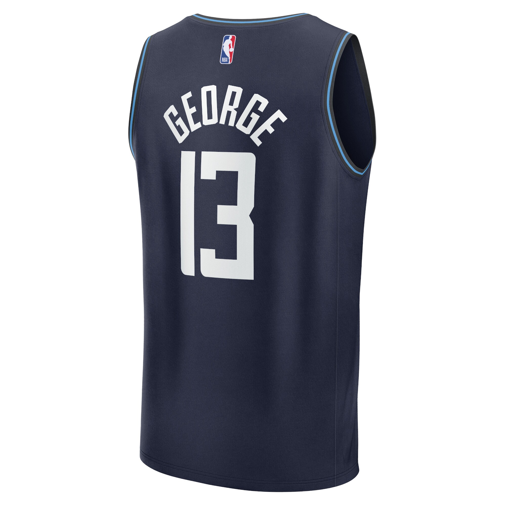 Paul George LA Clippers Fanatics Youth Fast Break Jersey - Navy - City Edition