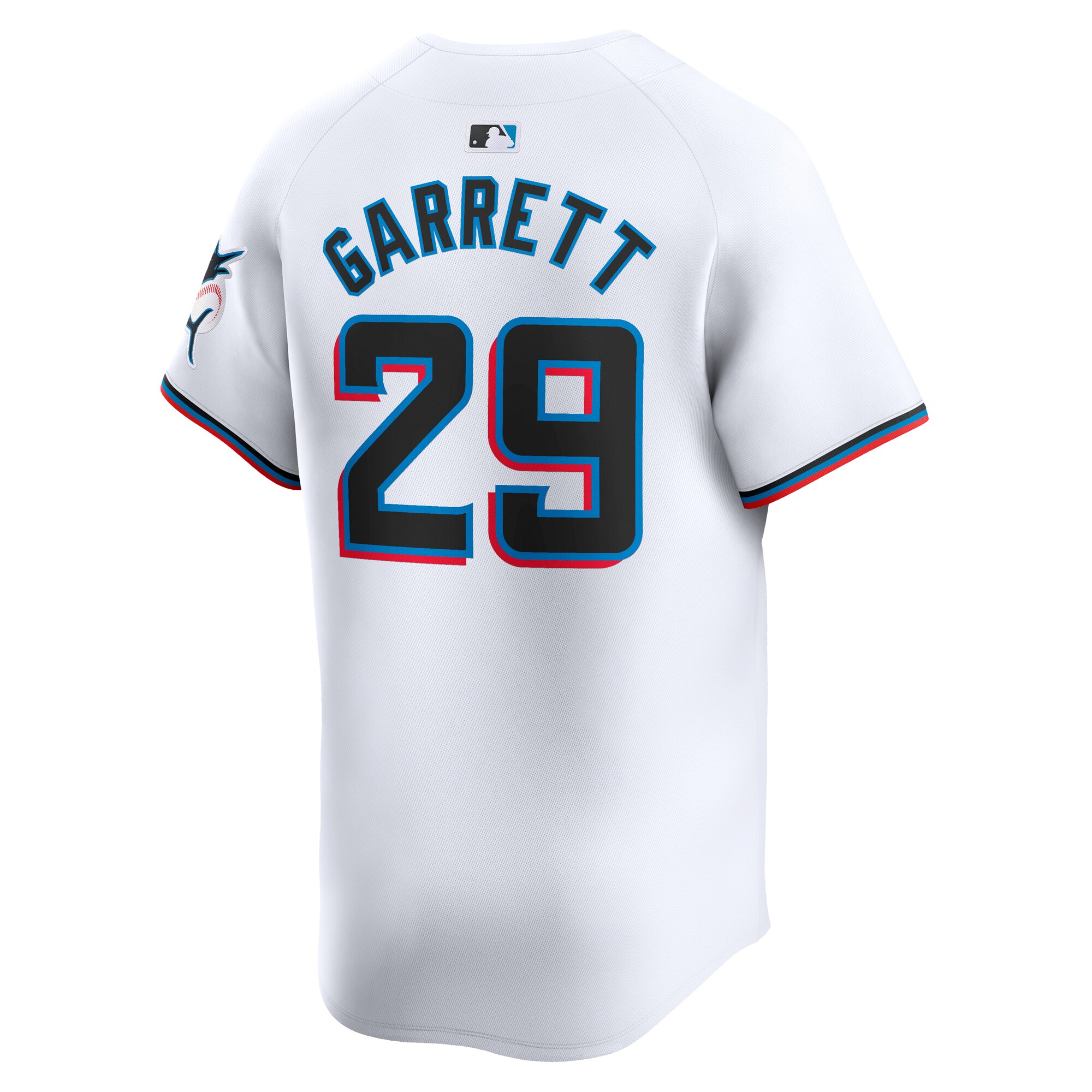 Braxton Garrett Miami Marlins  Home Limited Player Jersey - White