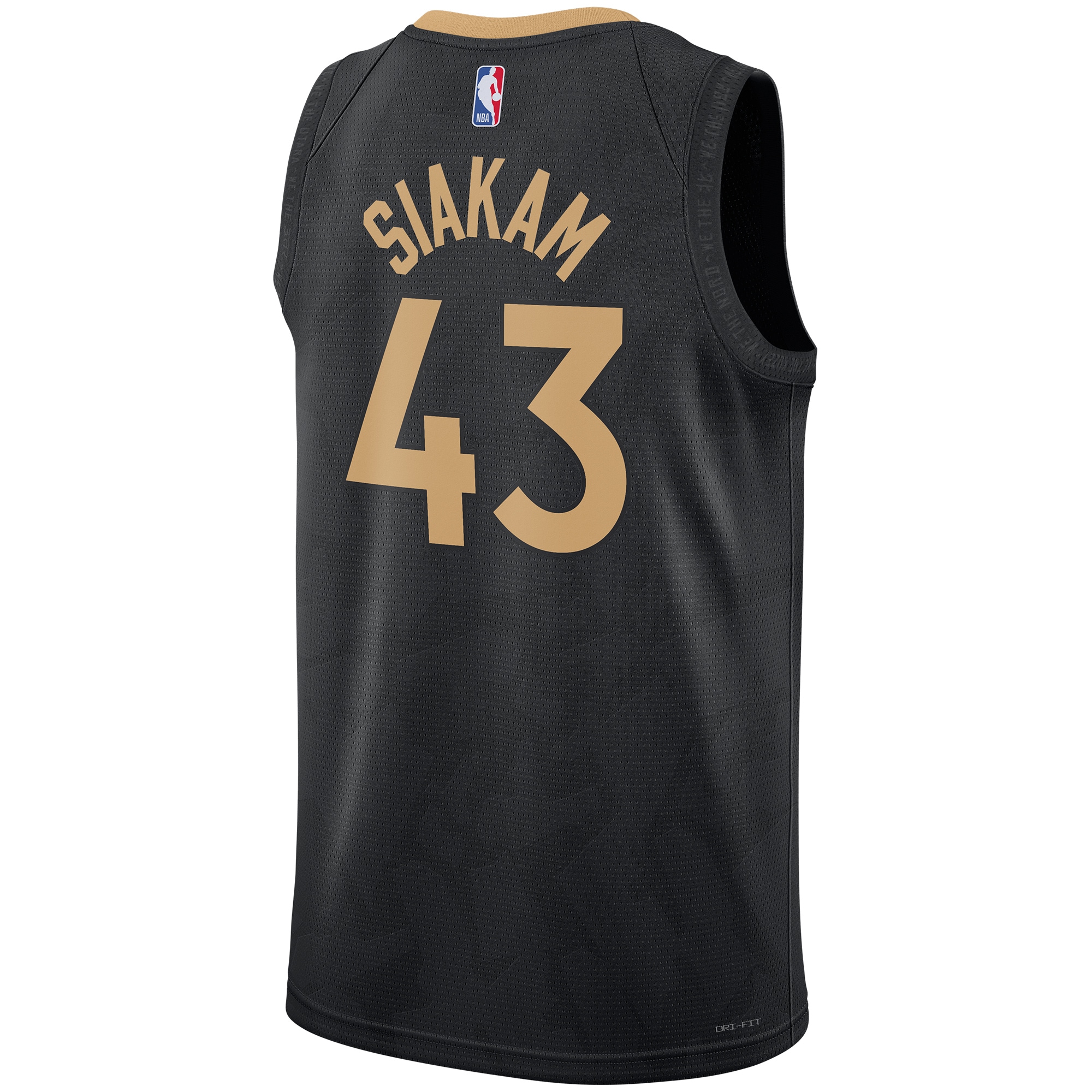 Pascal Siakam Toronto Raptors  Unisex 2022\/23 Swingman Jersey - City Edition - Black