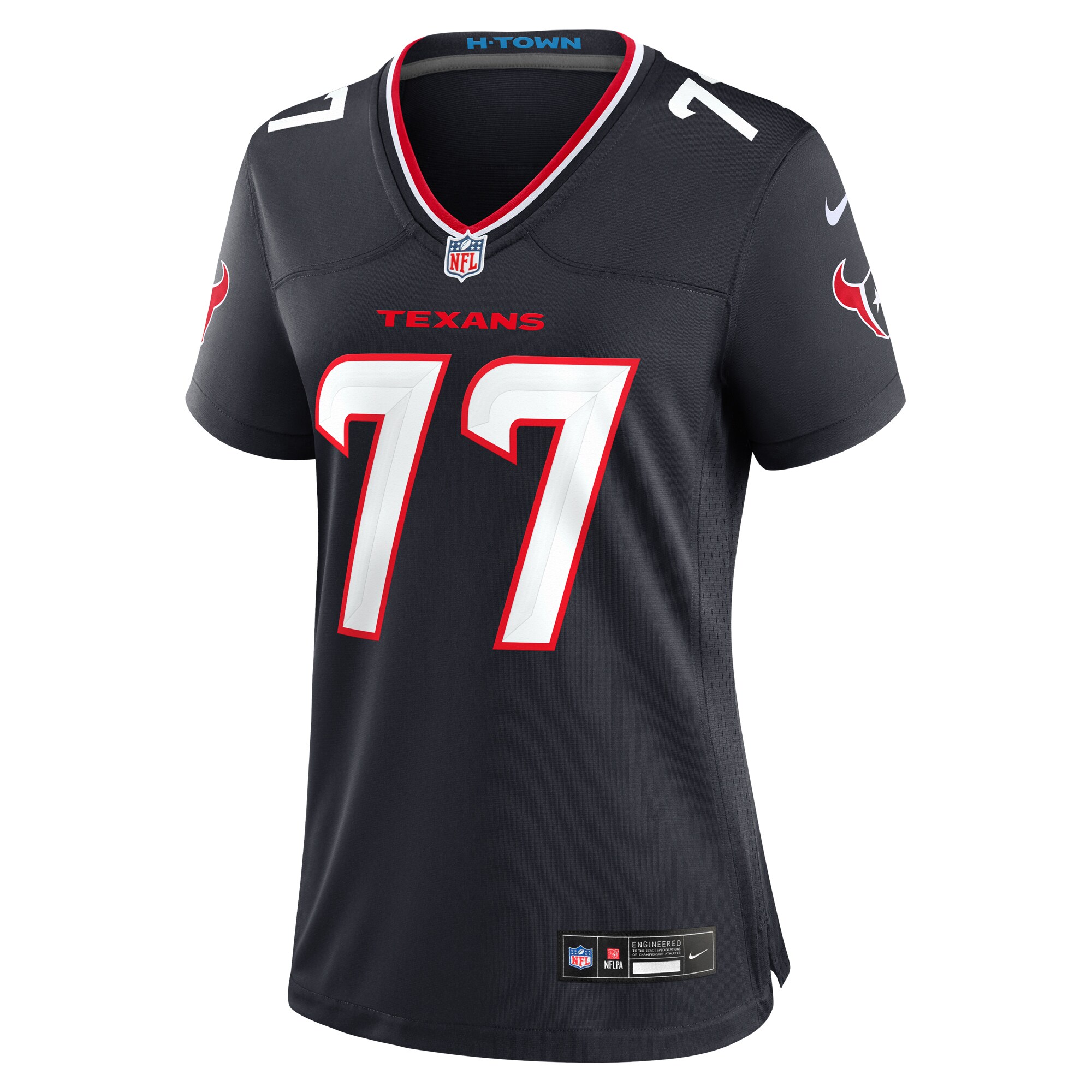 LaDarius Henderson Houston Texans  Women's Game Jersey -  Navy