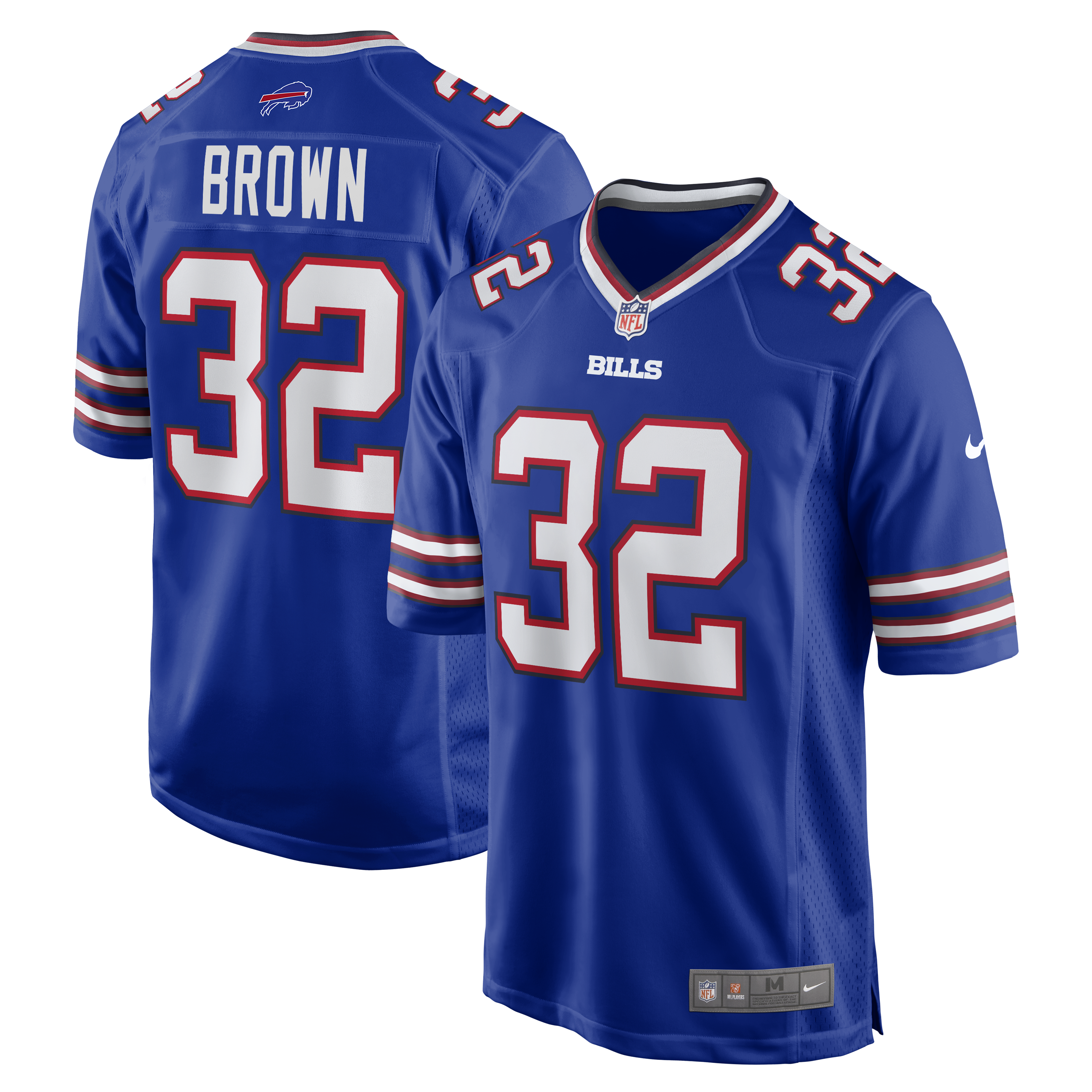 Kyron Brown Buffalo Bills   Game Jersey - Royal